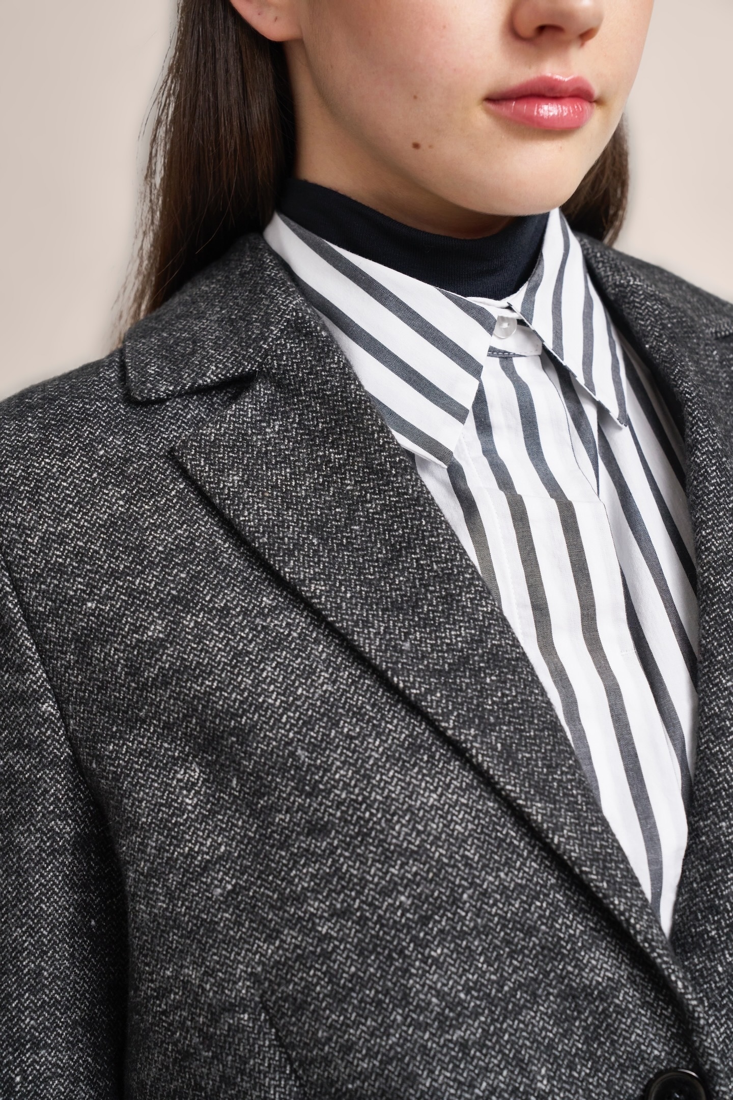 bugatti Blazer court aus feinem Woll-Mix