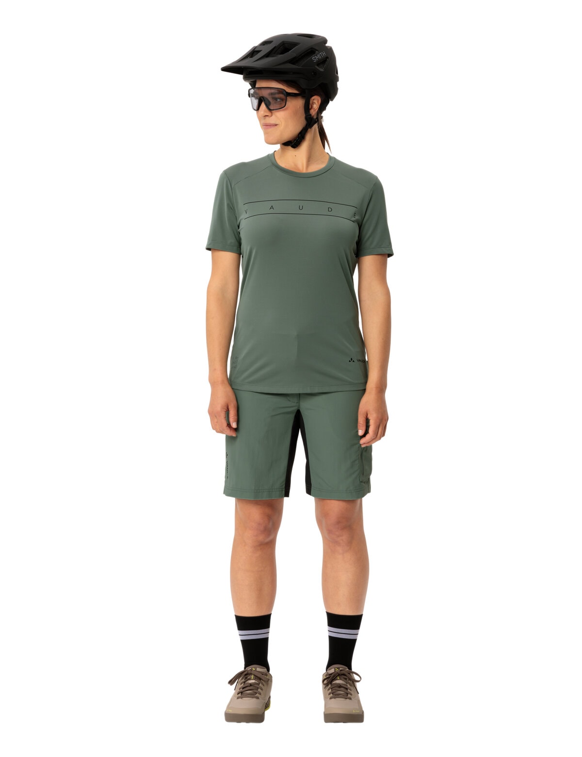 VAUDE T-shirt fonctionnel »Wo Qimsa Logo Shirt« manches courtes, col rond, pour activités sportives