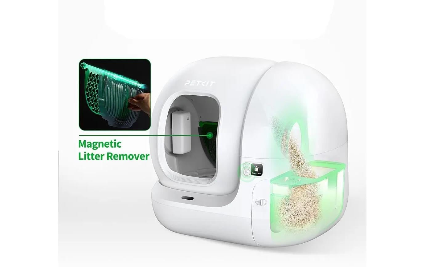 PETKIT Toilettes pour chats »Magnetischer Reiniger von feinkörniger Katzenstreu«