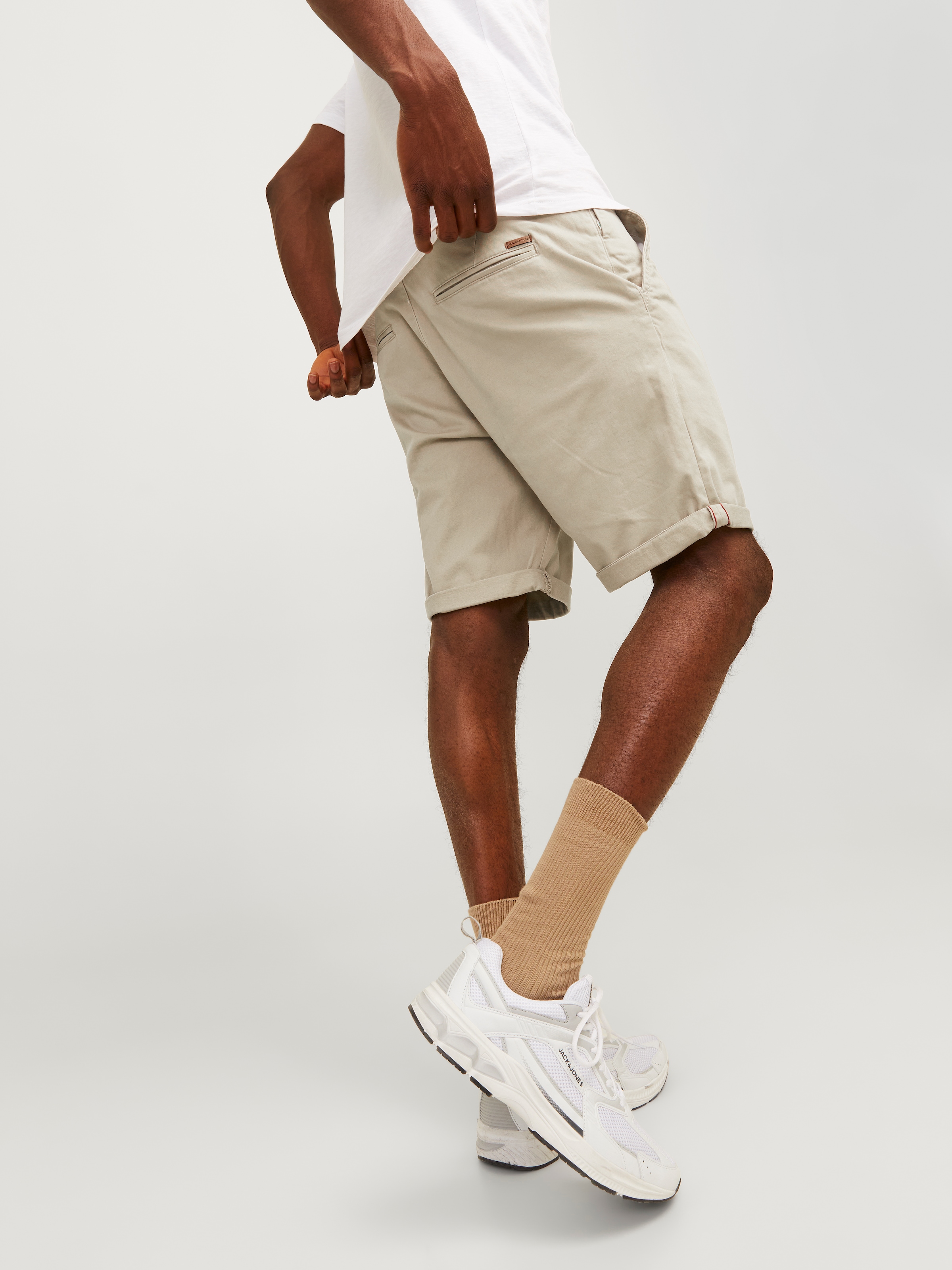 Jack & Jones Short en chino »JPSTBOWIE JJSHORTS S«  mit Aufschlag