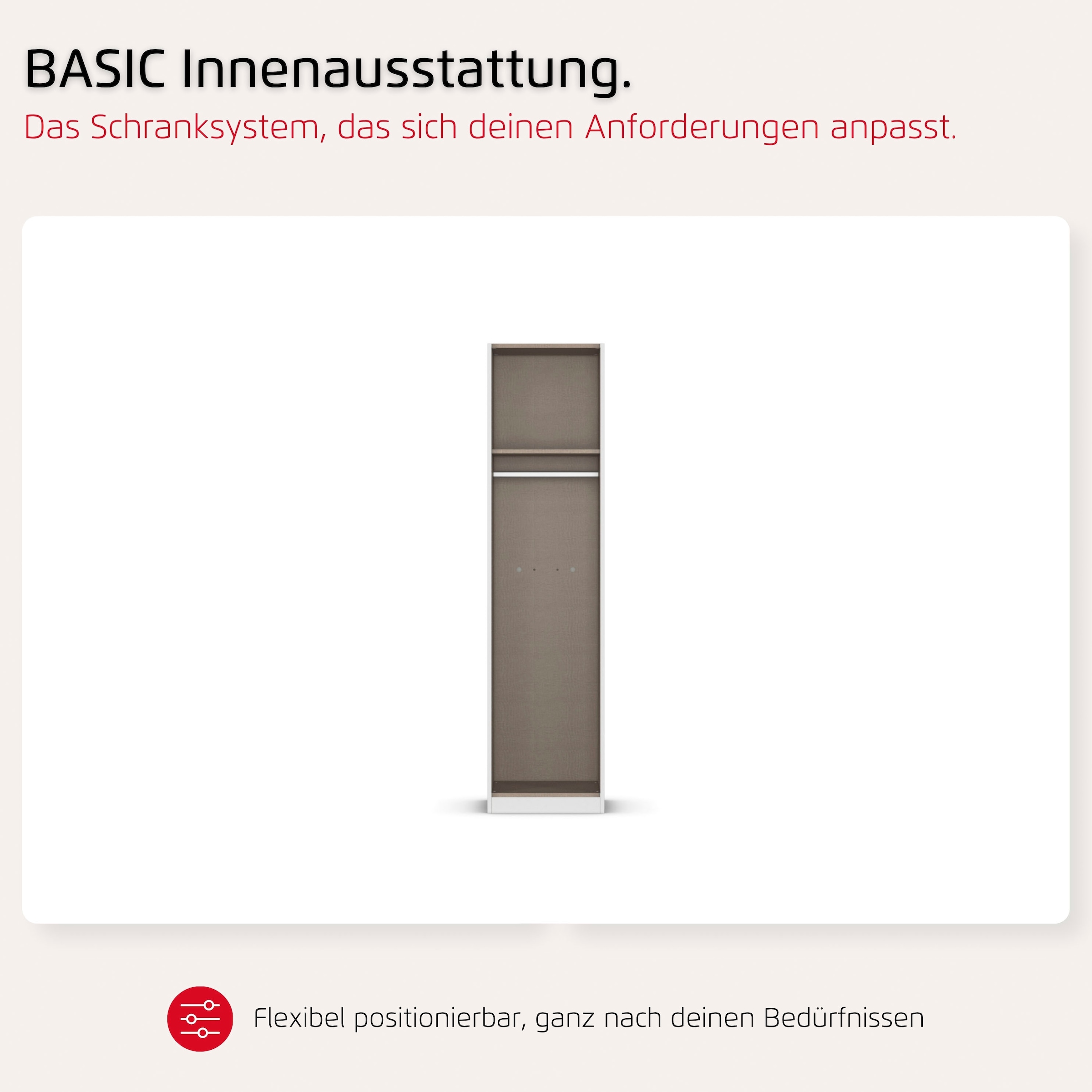 rauch Armoires à vêtements »Schlafzimmer Garderobe Kinderzimmer WELTNEUHEIT ELVIK by rauch-ONE« SYSTÈME DE MONTAGE RAPIDE BREVETÉ avec ouverture par pression FABRIQUÉ EN ALLEMAGNE