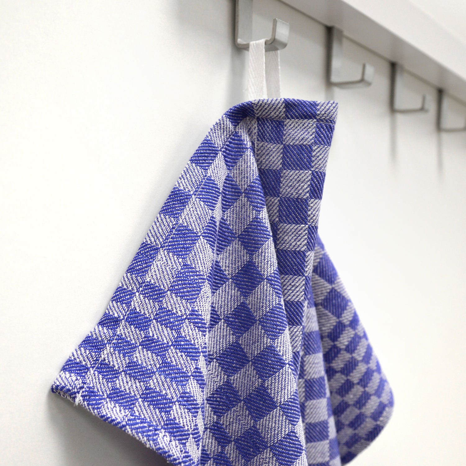 Dyckhoff Geschirrtuch »Halbleinen Grubentuch, kariert, 55% Baumwolle, 45% Leinen, 10 Stück« Geschirrtücher, extra gross, je 50 x 100 cm