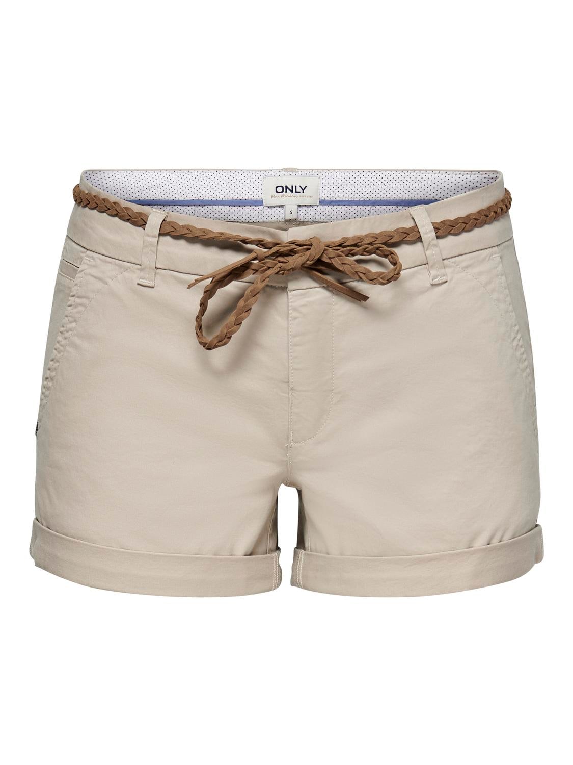 ONLY Short en chino »ONLEVELYN REG CHINO SHORTS PNT NOOS«  Baumwollmischung mit Stretch, regular fit