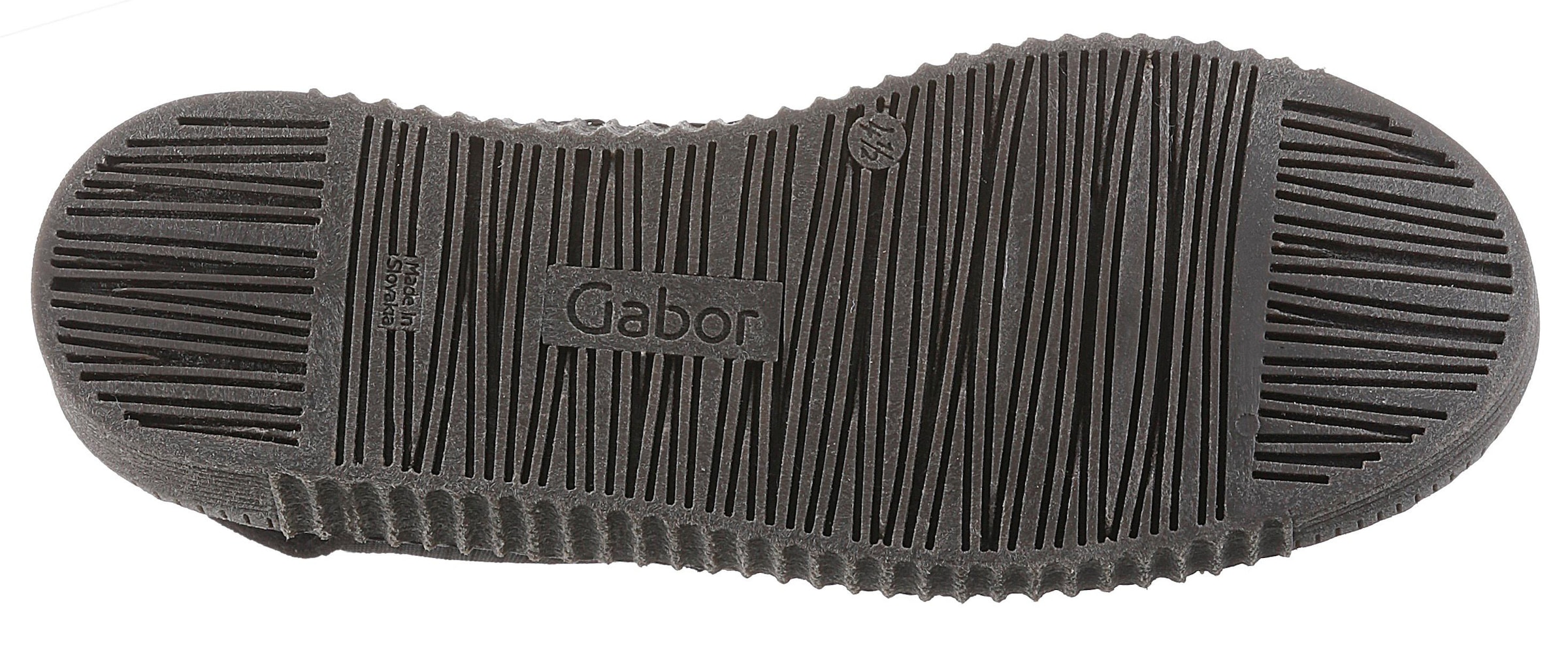 Gabor Chelseaboots  , Plateau, Stiefelette, Schlupfschuh mit dezenten Kontrastnähten