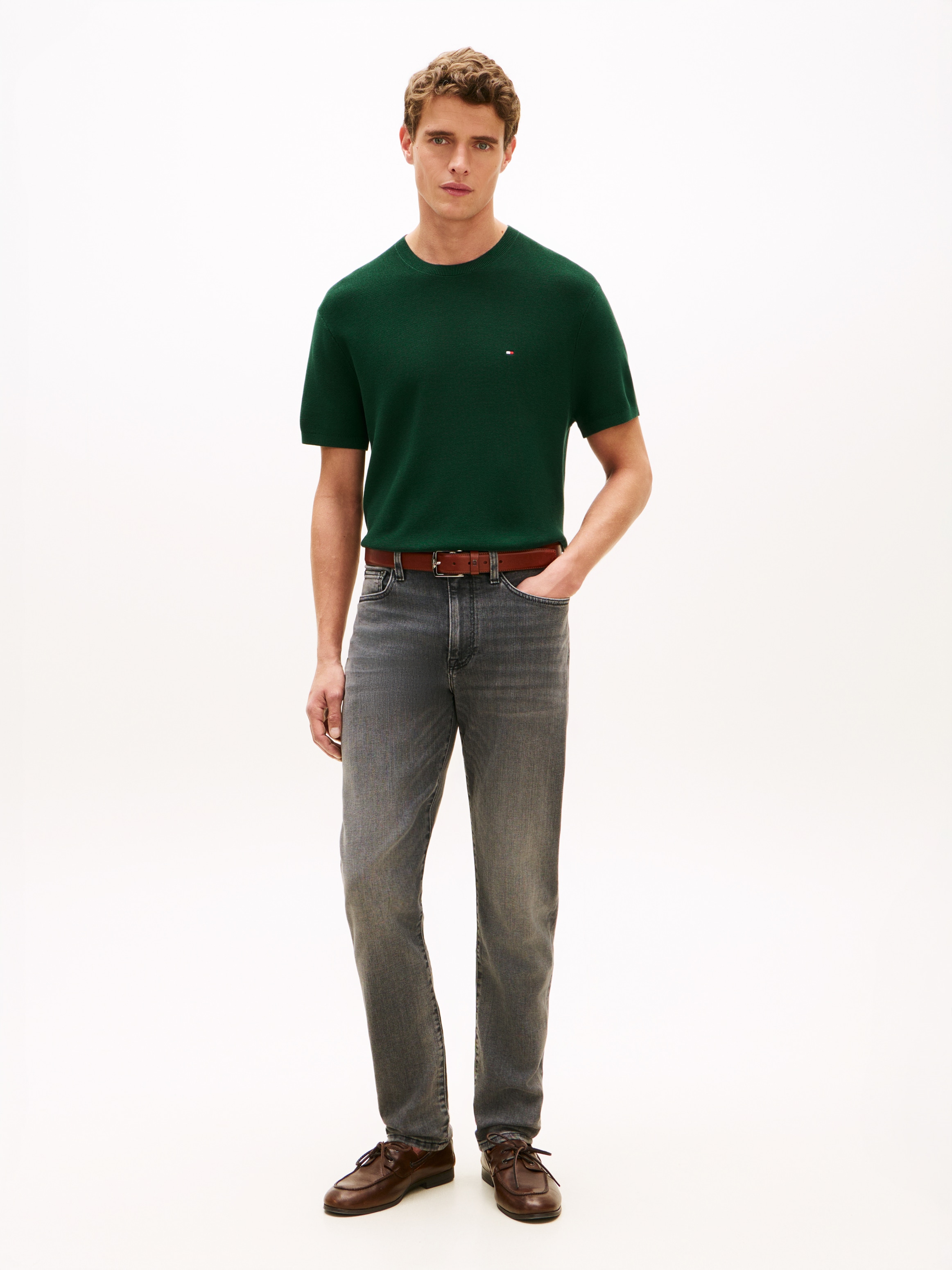 Tommy Hilfiger Slim-fit-Jeans »Bleecker« Slim fit Denim Jeans Classic Style mit Stretch