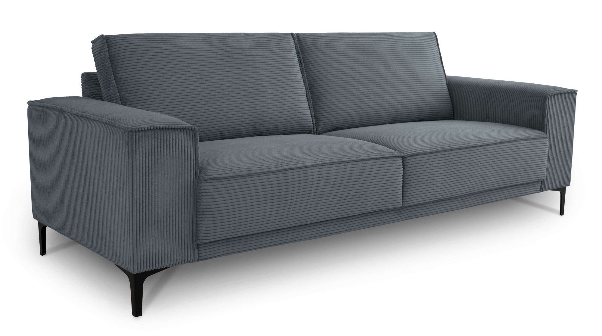 GOODproduct 3-Sitzer »OLAND Cord, Sofa, B: 224 cm, Skandi-Design« Struktur, Flachgewebe, Luxus-Microfaser, Boucle
