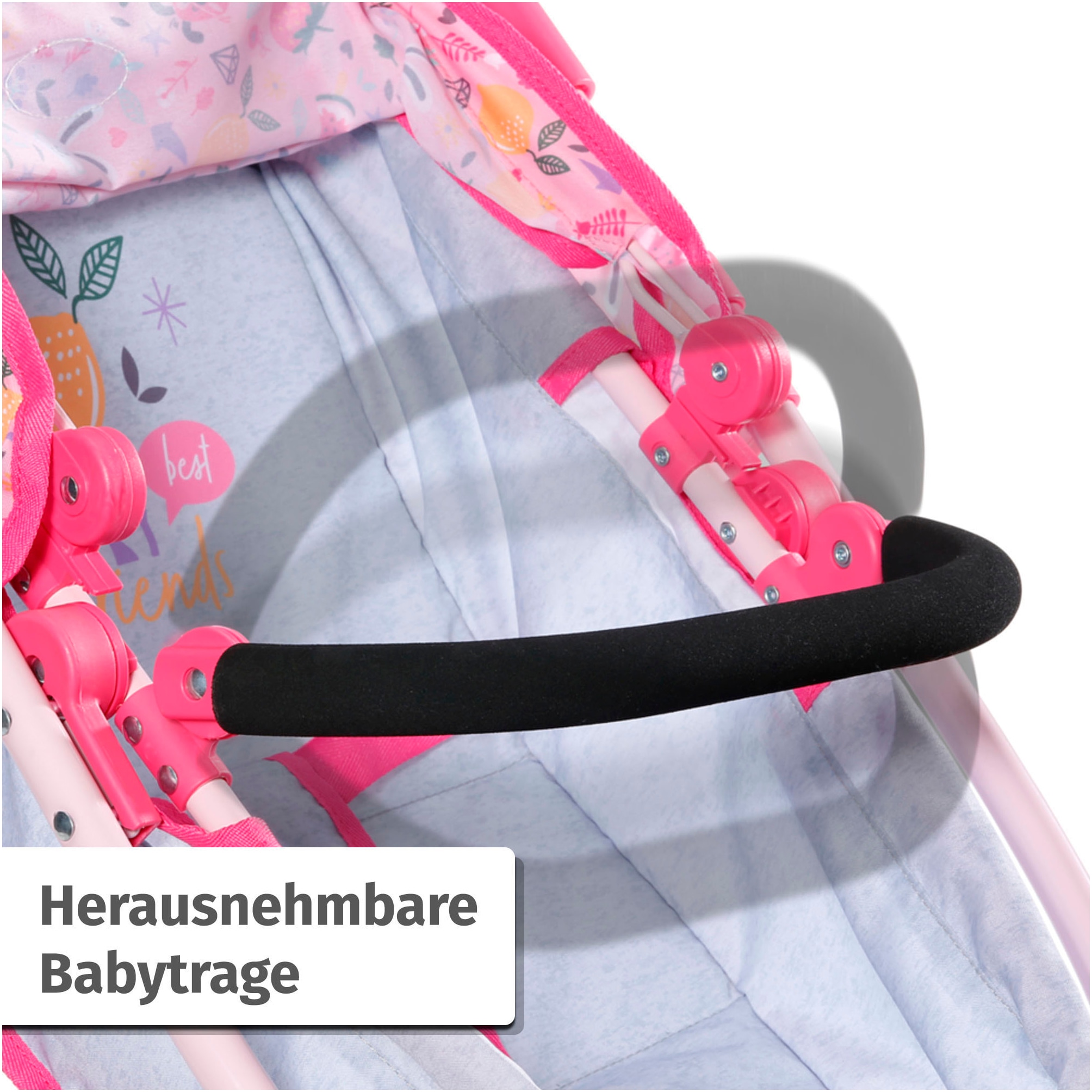 Baby Born Poussette de poupée combinée »Deluxe Puppenwagen«