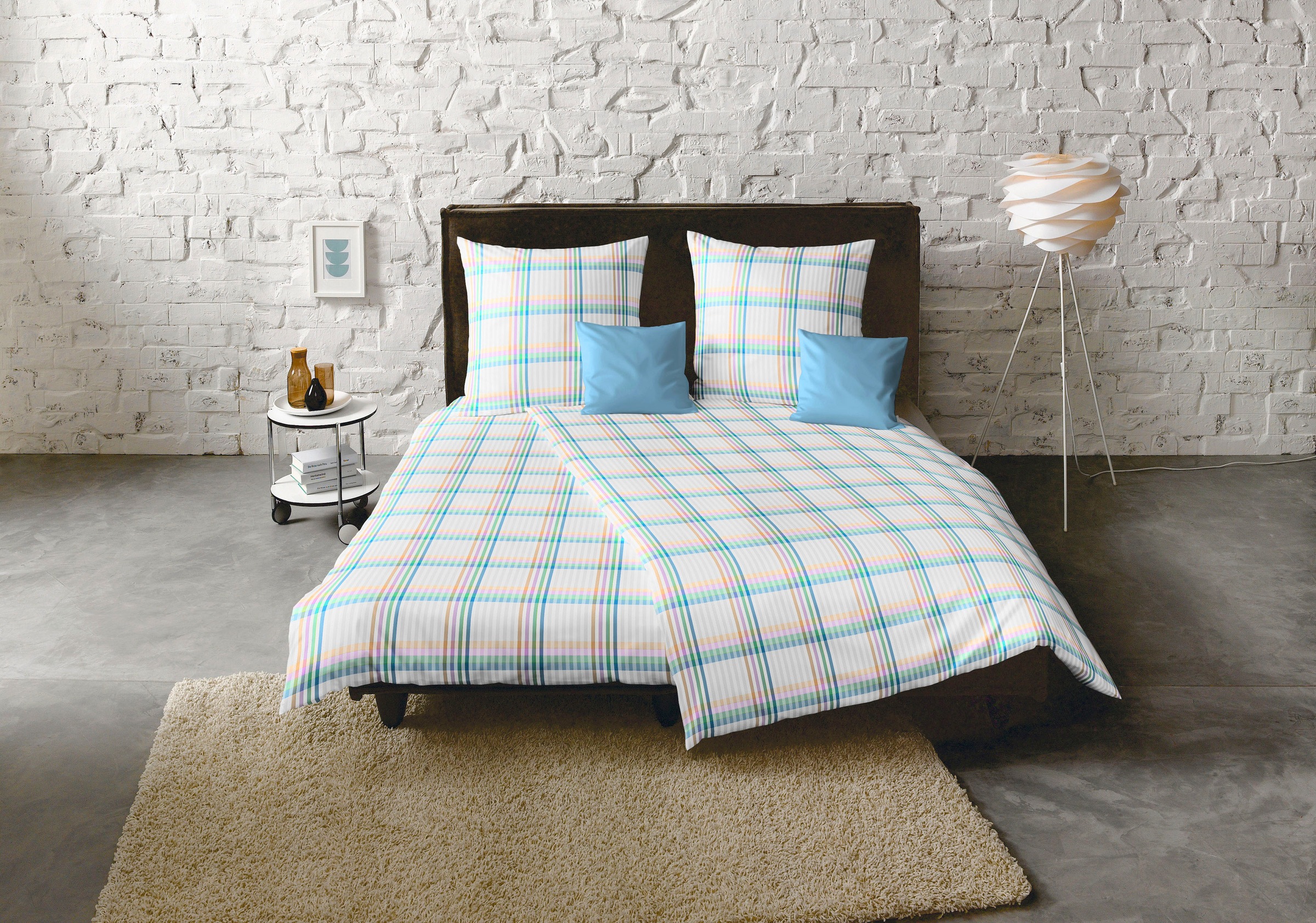 fleuresse Wendebettwäsche »Saint Tropez« 2 Stk. tlg. Batist, Baumwolle, in Gr. 135x200, 155x220, 200x200cm