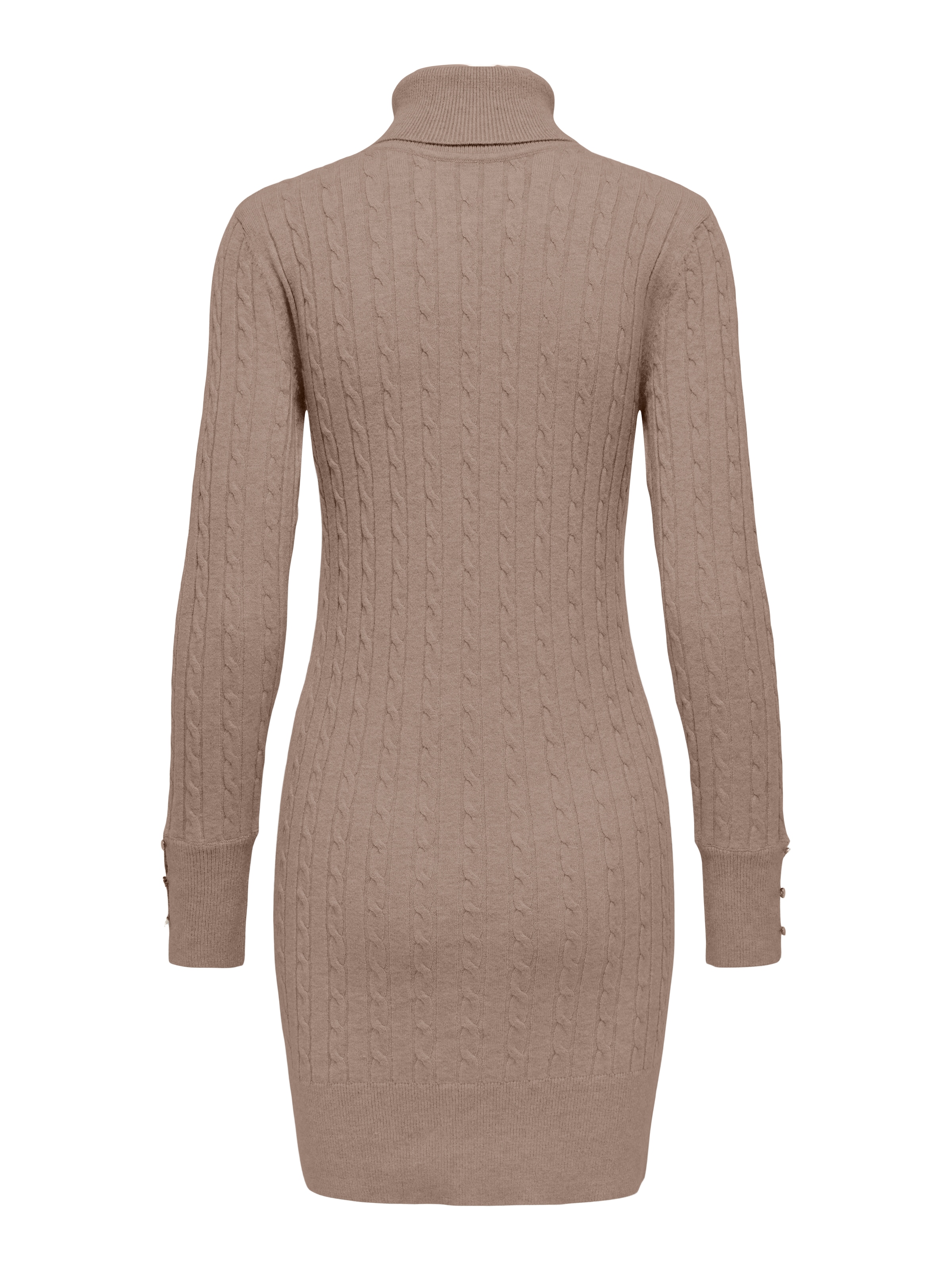 ONLY Strickkleid »ONLLOUIS LS ROLLNECK CABLE DRESS AT KNT«