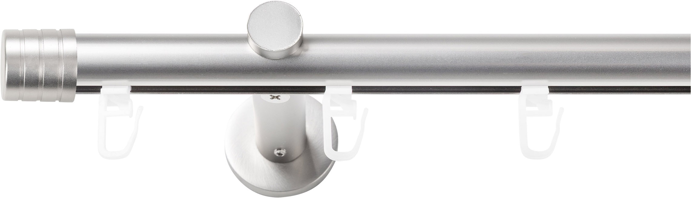 SN DECO GROUP Gardinenstange Ø 19 mm 1 läufig-läufig Fixmass;kürzbar