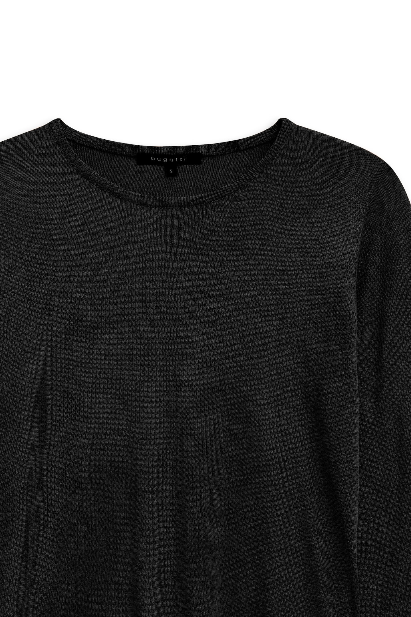 bugatti Pull à col rond »weich & elegant«, aus einem Kaschmir-Mix
