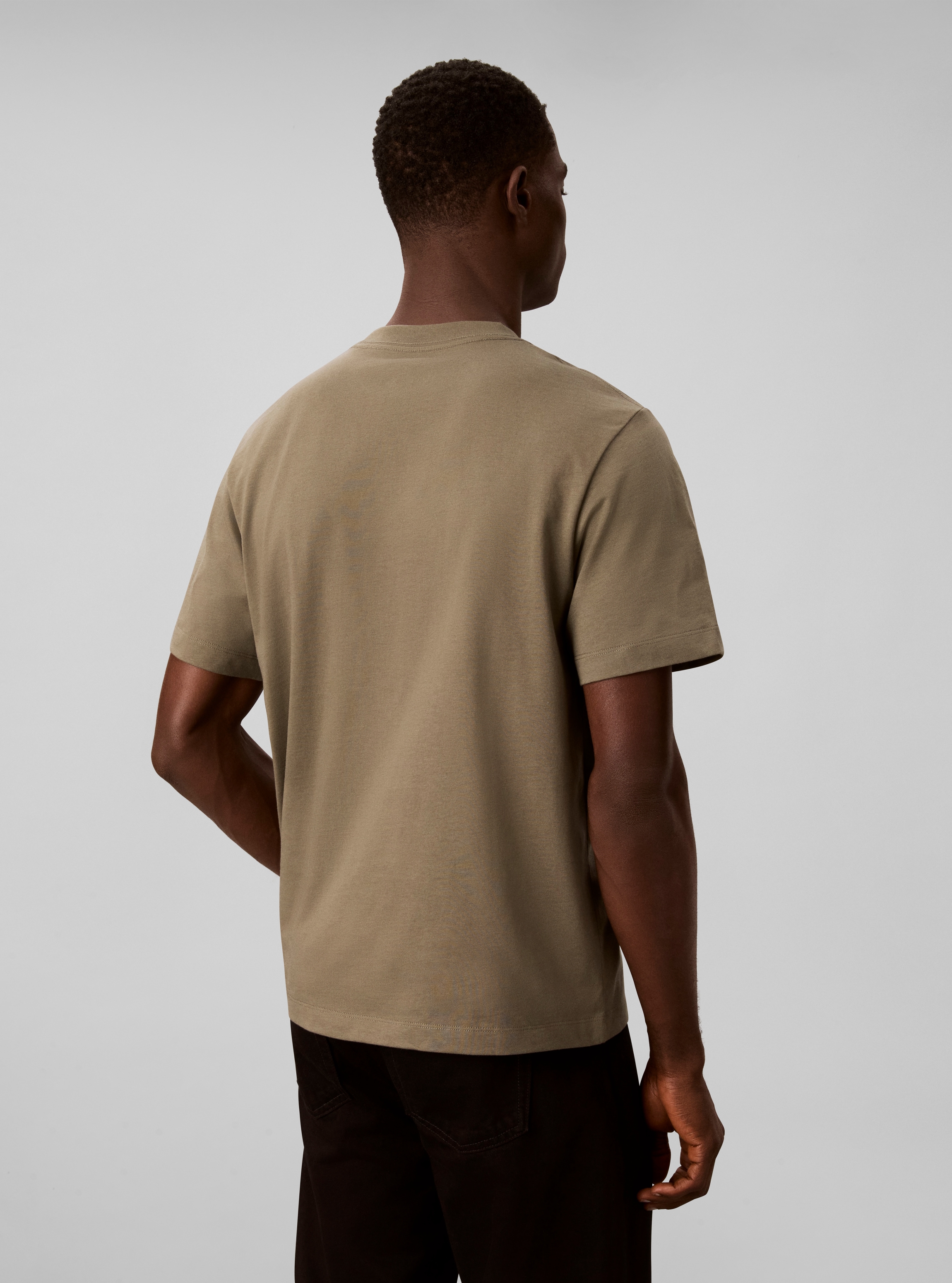 Calvin Klein Jeans T-shirt Col rond, coupe Regular Fit, logo imprimé