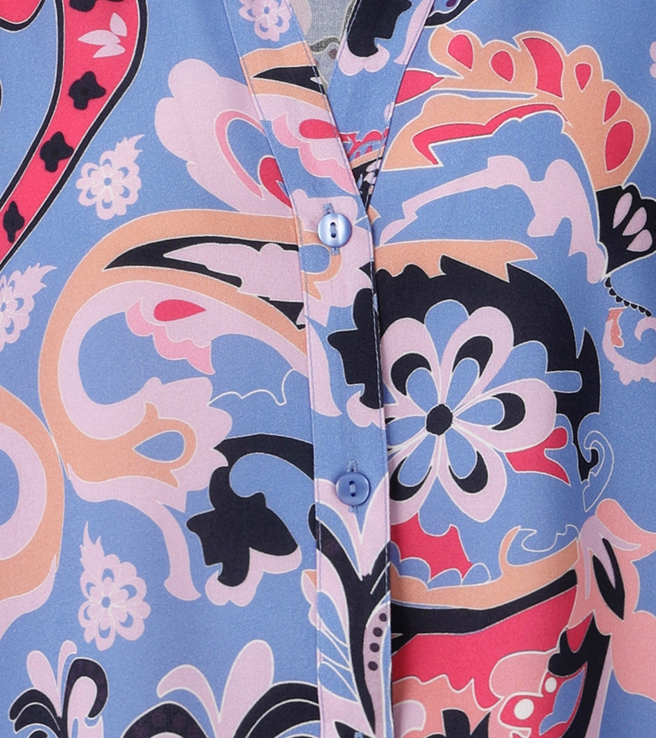 Aniston CASUAL Blouse chemise mit farbenfrohem, grafischen Druck - NEUE KOLLEKTION