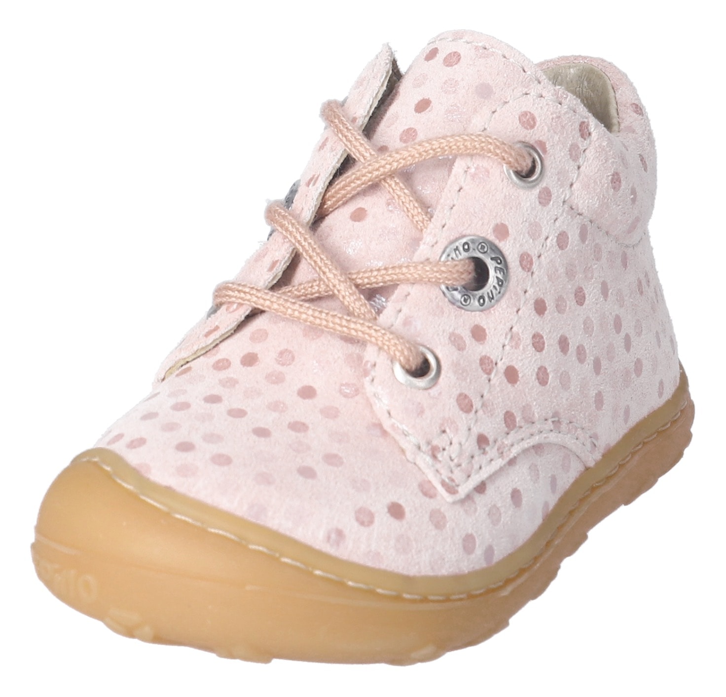 PEPINO by RICOSTA Lauflernschuh »DOTS WMS: Mittel«  Schnürschuh m. Weiten-Messsystem, Leder, Grössenschablone zum Download