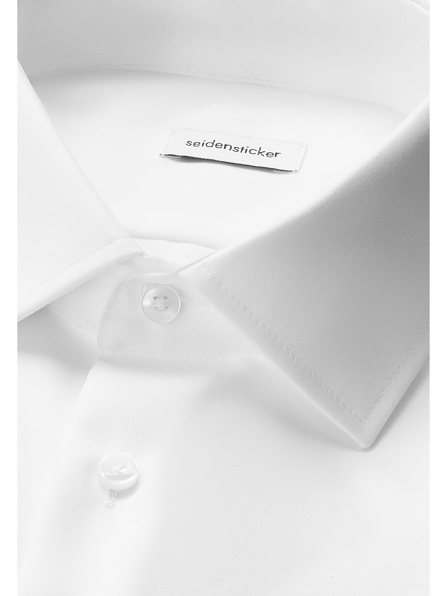 seidensticker Chemise d'affaires »Schwarze Rose« Comfort 1/2 Kentkragen Uni
