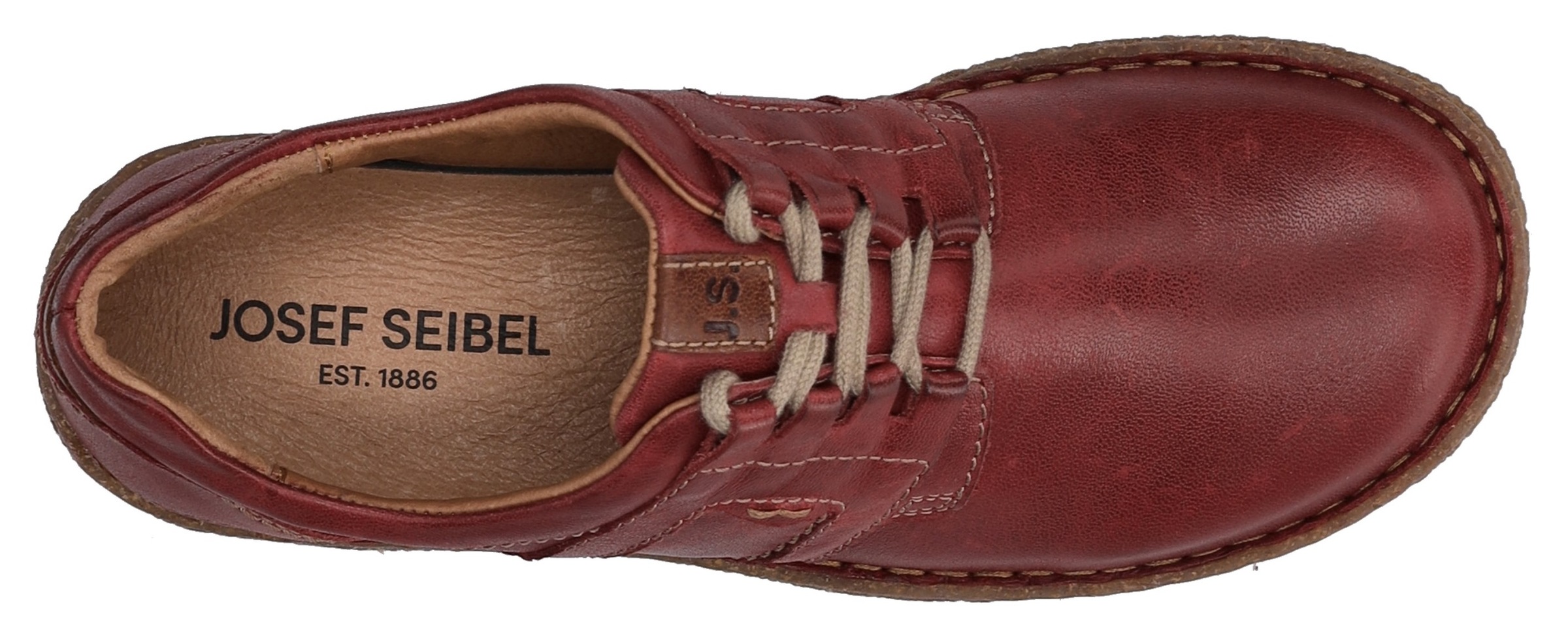 Josef Seibel Chaussure à lacets »Neele 44«  Chaussure de loisir, chaussure confort avec semelle intérieure amovible en cuir