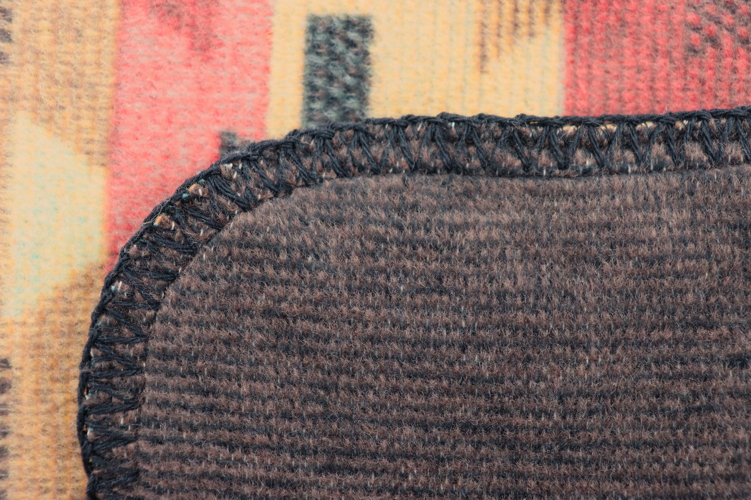 Biederlack Coussin décoratif »Nomad« markantes Ikat-Dessin