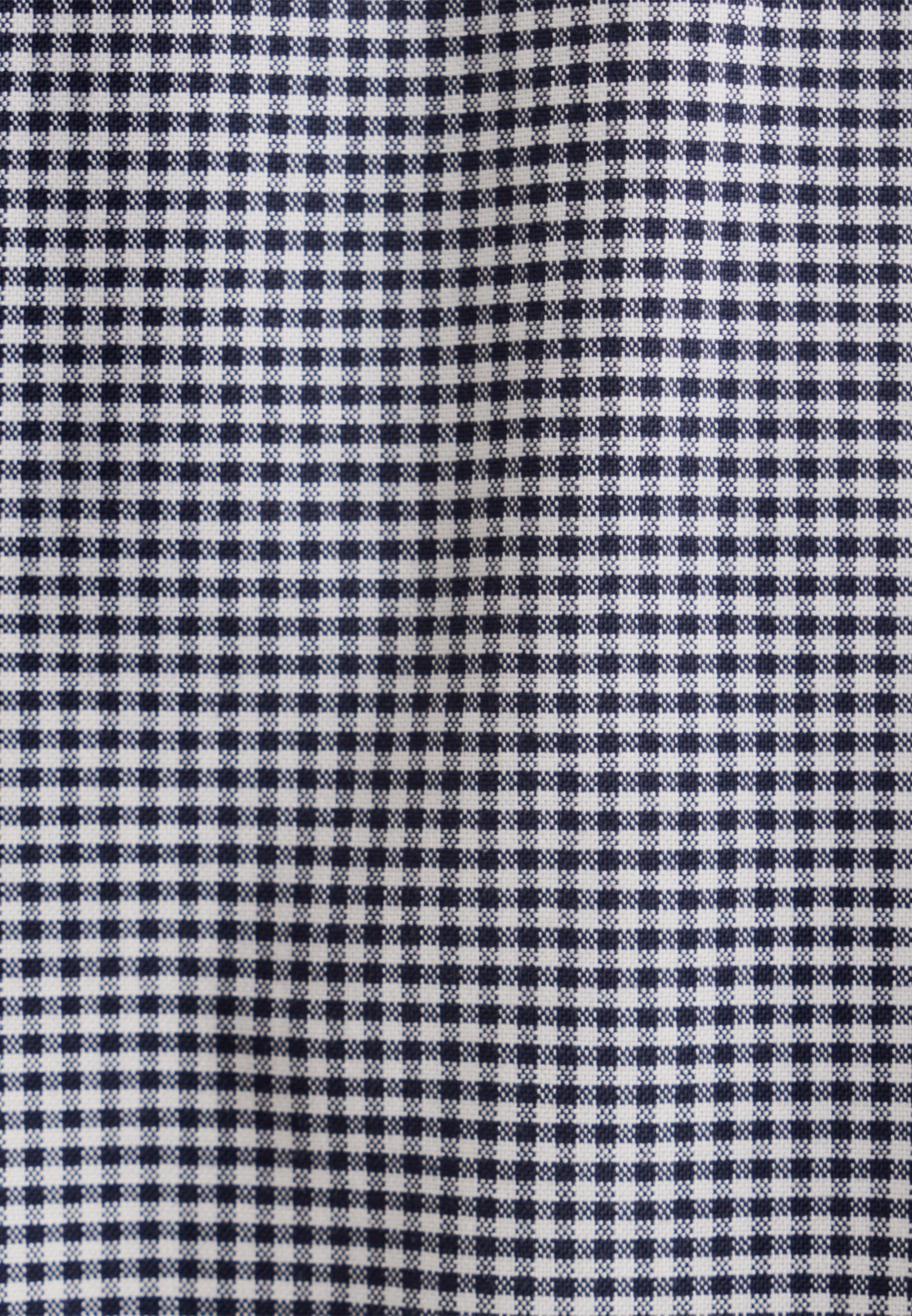 seidensticker Chemise d'affaires »Schwarze Rose« Regular 1/1 Button-Down-Kragen Karo