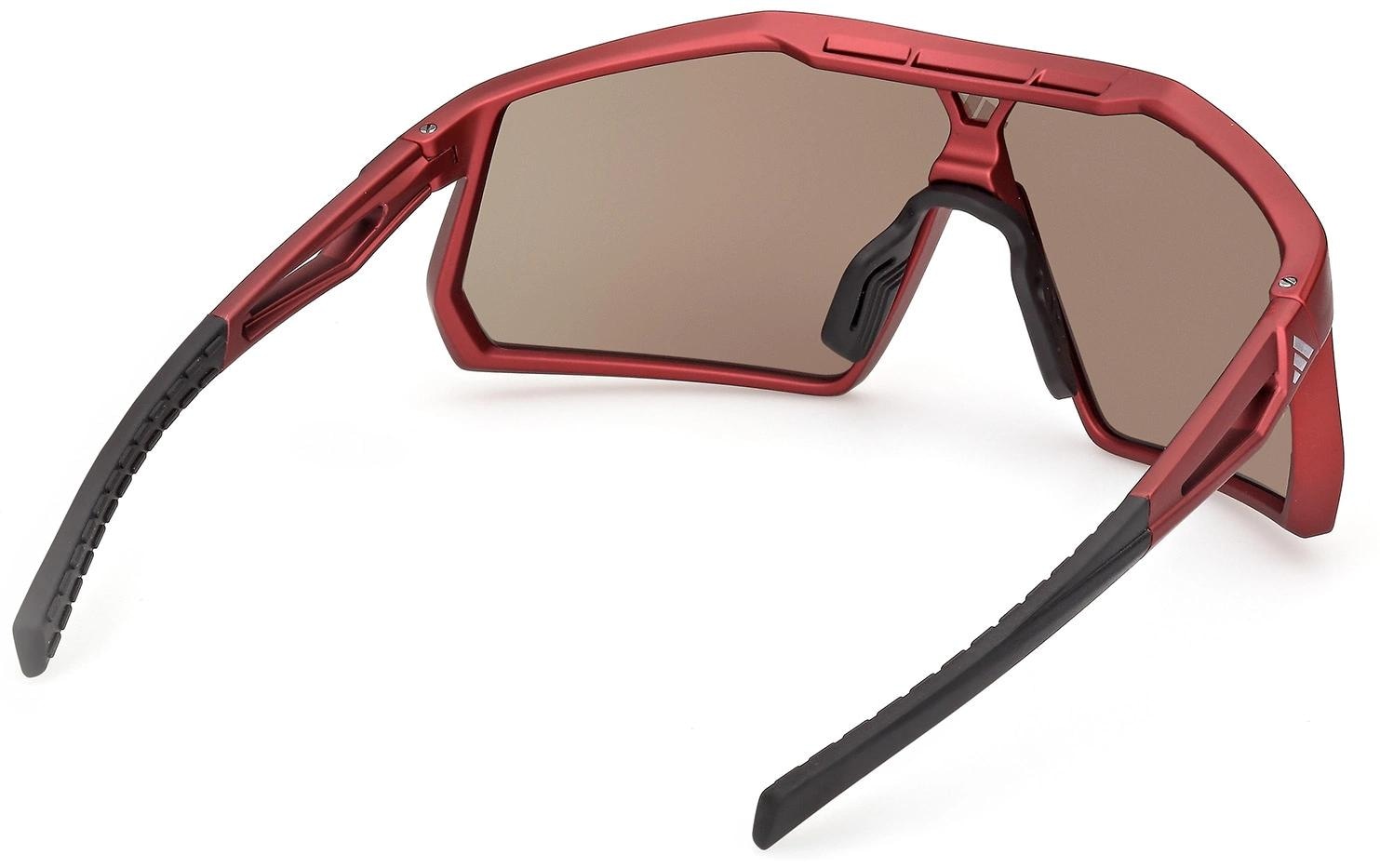 adidas Performance Sportbrille »Kentro SP0123 Matte Red, Roviex Mirror« UV Schutz
