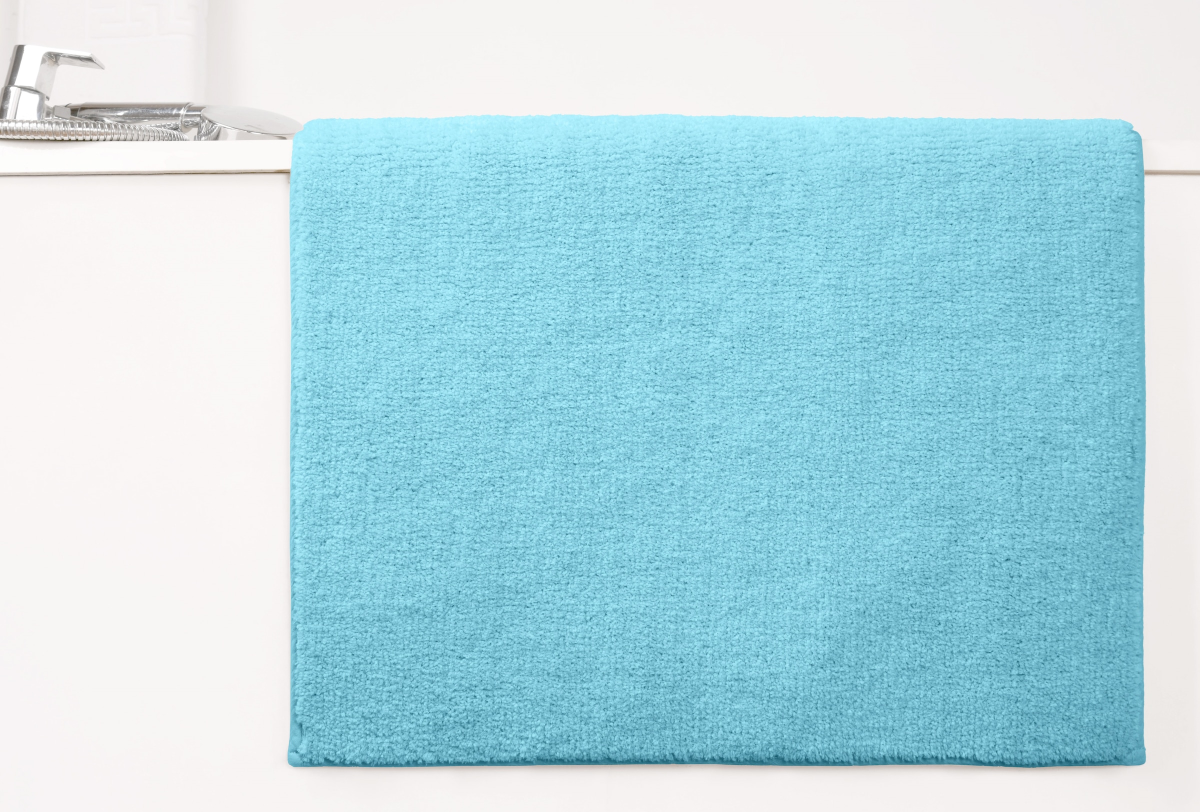 my home Badematte »Vanessa, Badvorleger, Badezimmer Teppich« Höhe 10 mm rutschhemmend beschichtet fussbodenheizungsgeeignet | schnell trocknend | strapazierfähig Badteppich, weiche Haptik, unifarben