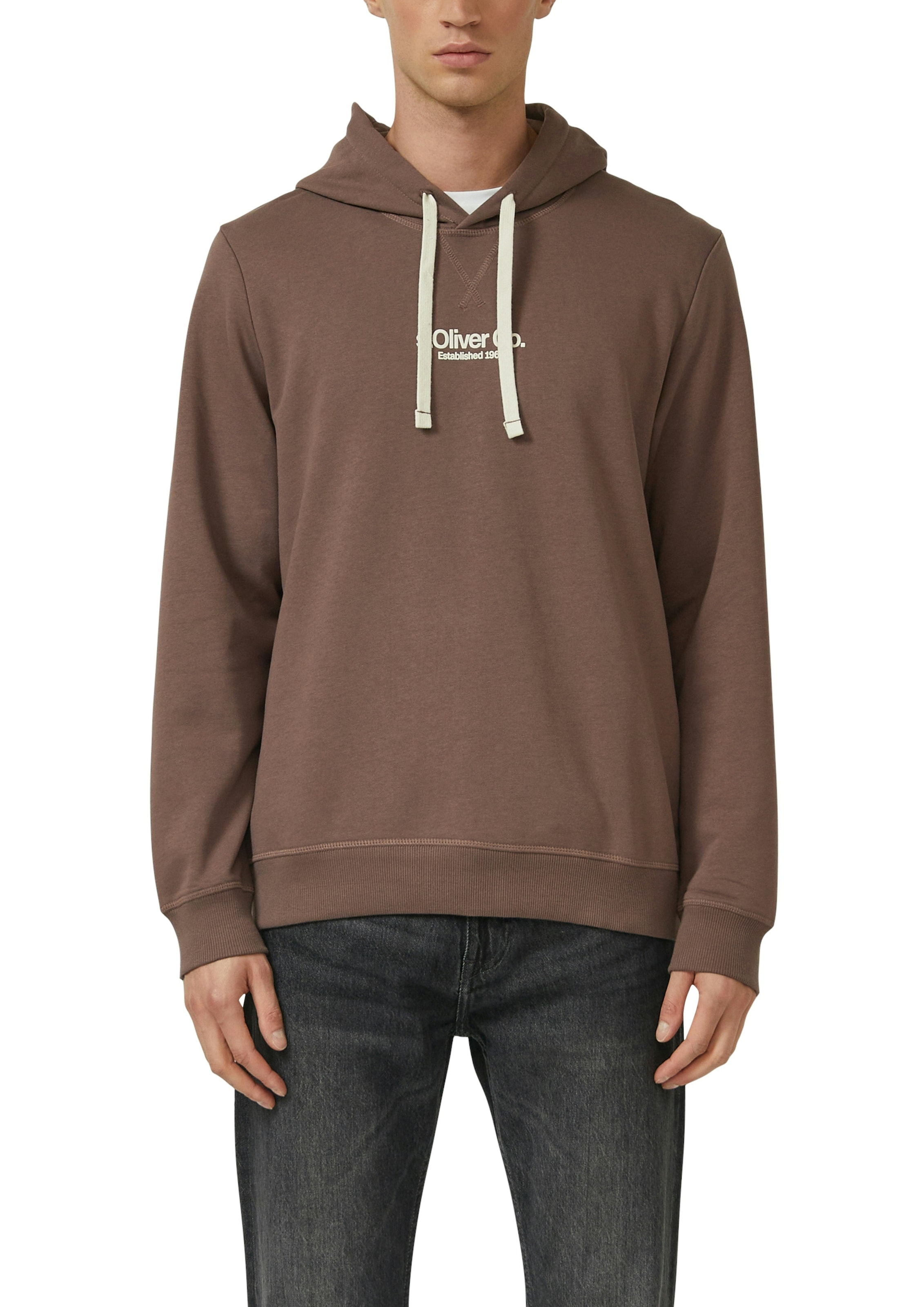s.Oliver Hoodie , mit Logo Schriftzug
