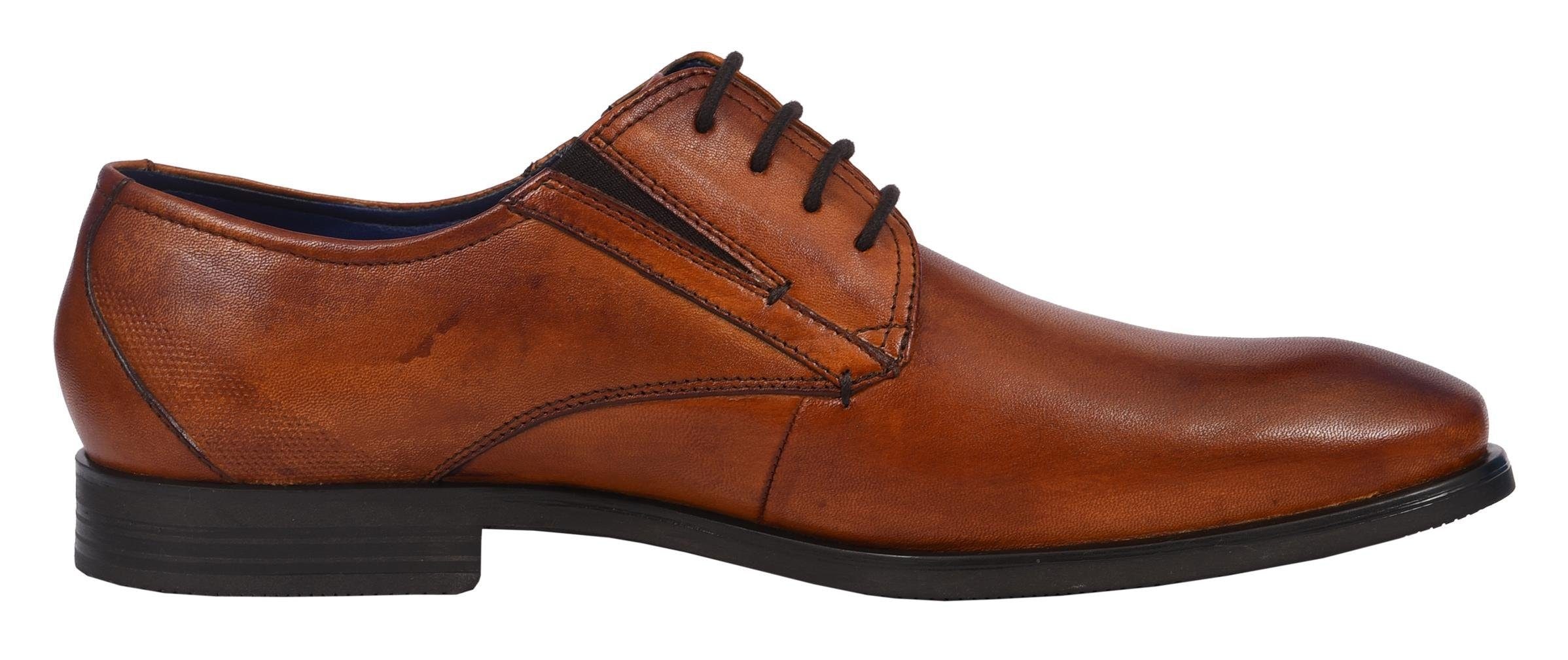 bugatti Chaussure à lacets  mit Lederinnensohle, Freizeitschuh, Halbschuh, Schnürschuh