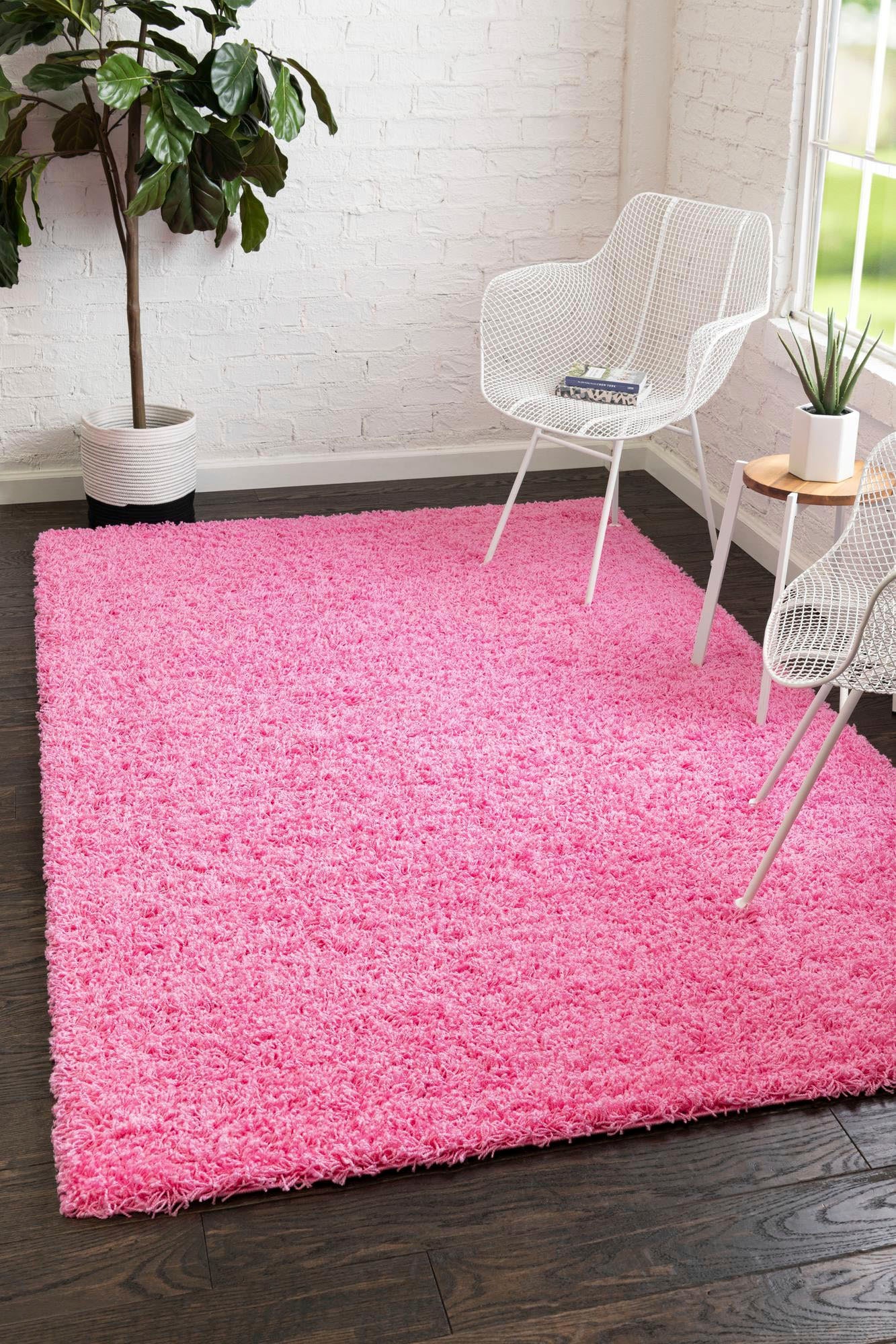 Myflair Möbel & Accessoires Tapis à poils longs »Shaggy Shag, LAGERRÄUMUNG!« Rectangulaire 38 mm Höhe gewebt, Uni Farben, ideal im Wohnzimmer & Schlafzimmer