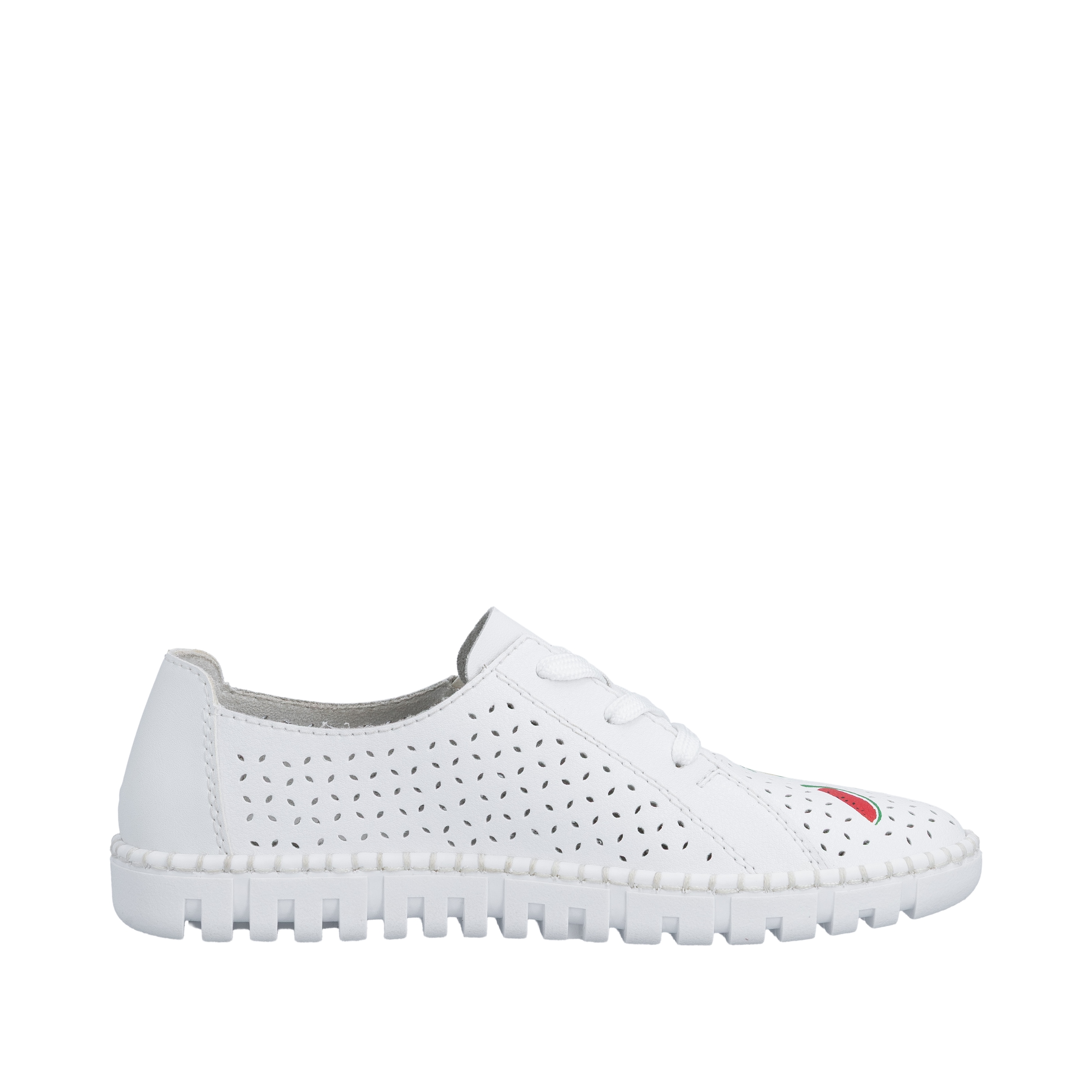 Rieker Chaussure à lacets  sneaker, chaussure basse, à lacets avec imprimé estival