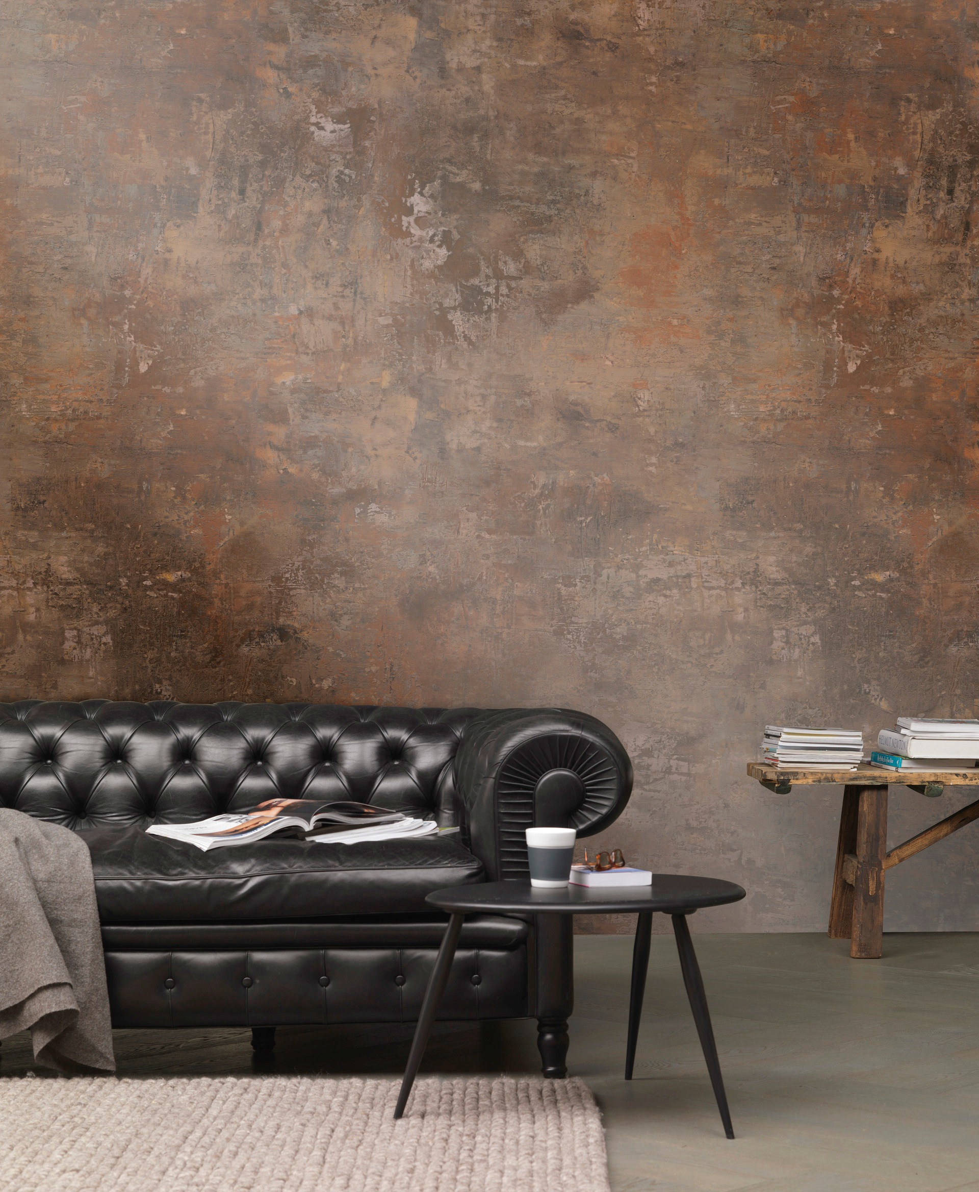 Rasch Fototapete »Factory IV« Rost-Optik strukturiert gut lichtbeständig, hochwaschbeständig