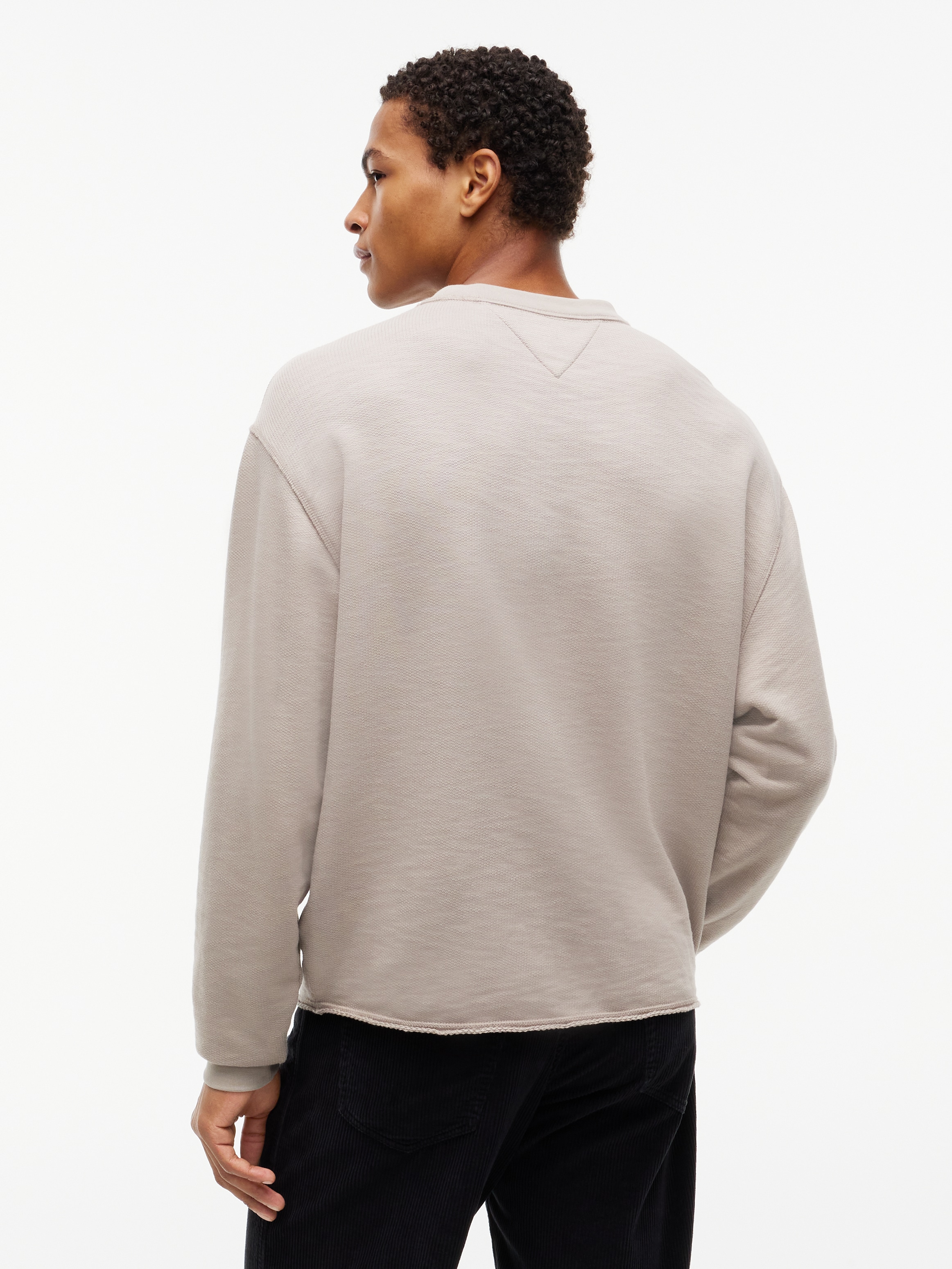 Tommy Jeans Sweat-shirt »TOMMY OPEN«, Coupe régulière avec col rond
