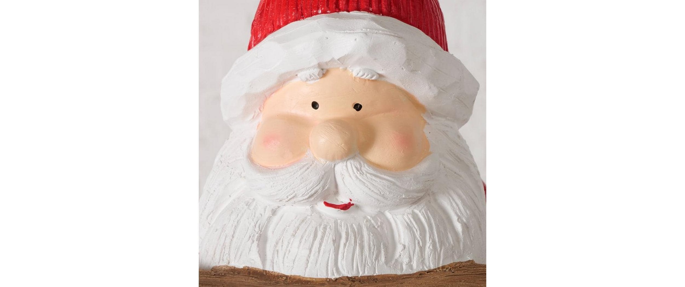 BOLTZE Figurine de Noël »Dekofigur Santa Aaran«
