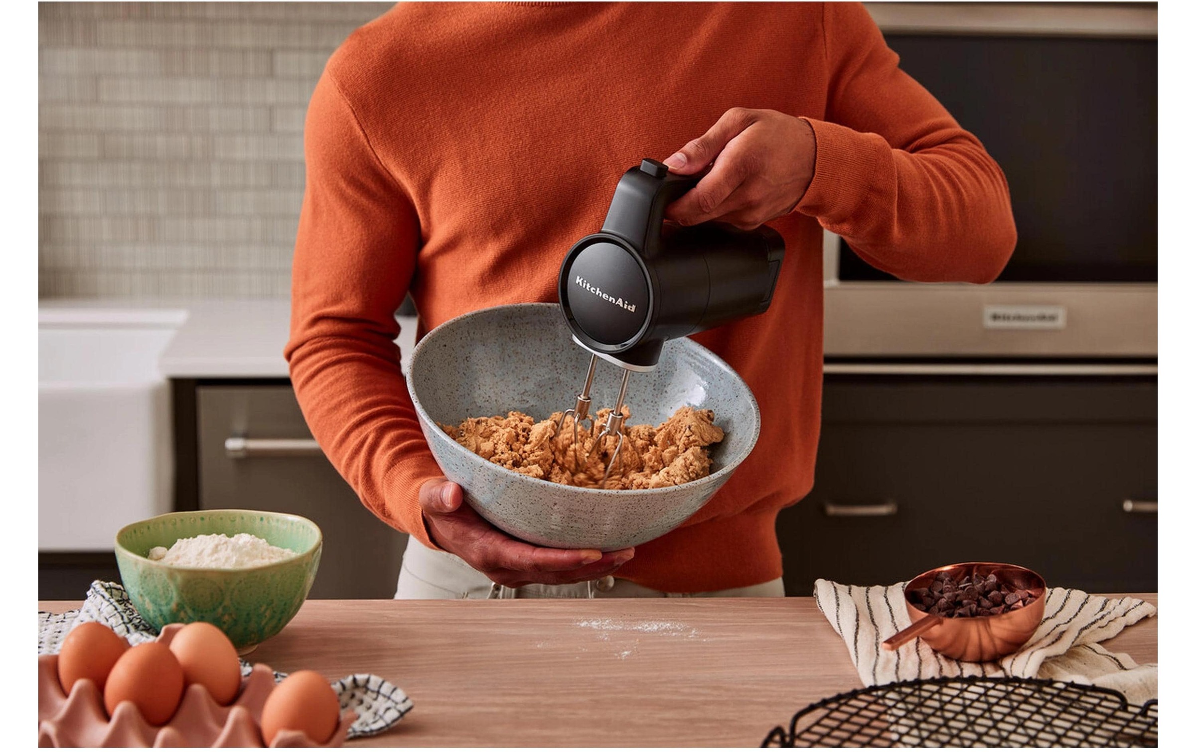 KitchenAid Handmixer »5KHMR762BM« mit Akku