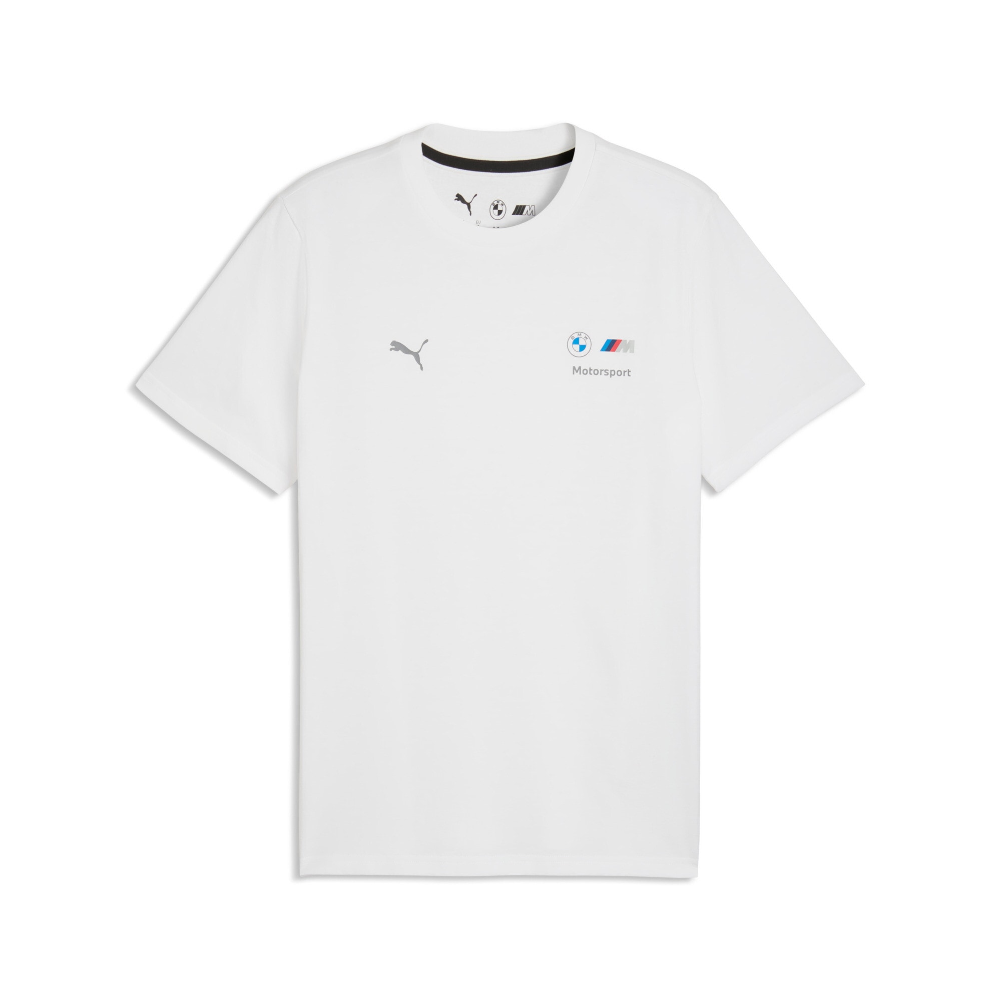 PUMA T-shirt »BMW MMS ESS LOGO TEE« Regular Fit, manches courtes, col rond, pour fans de sport automobile