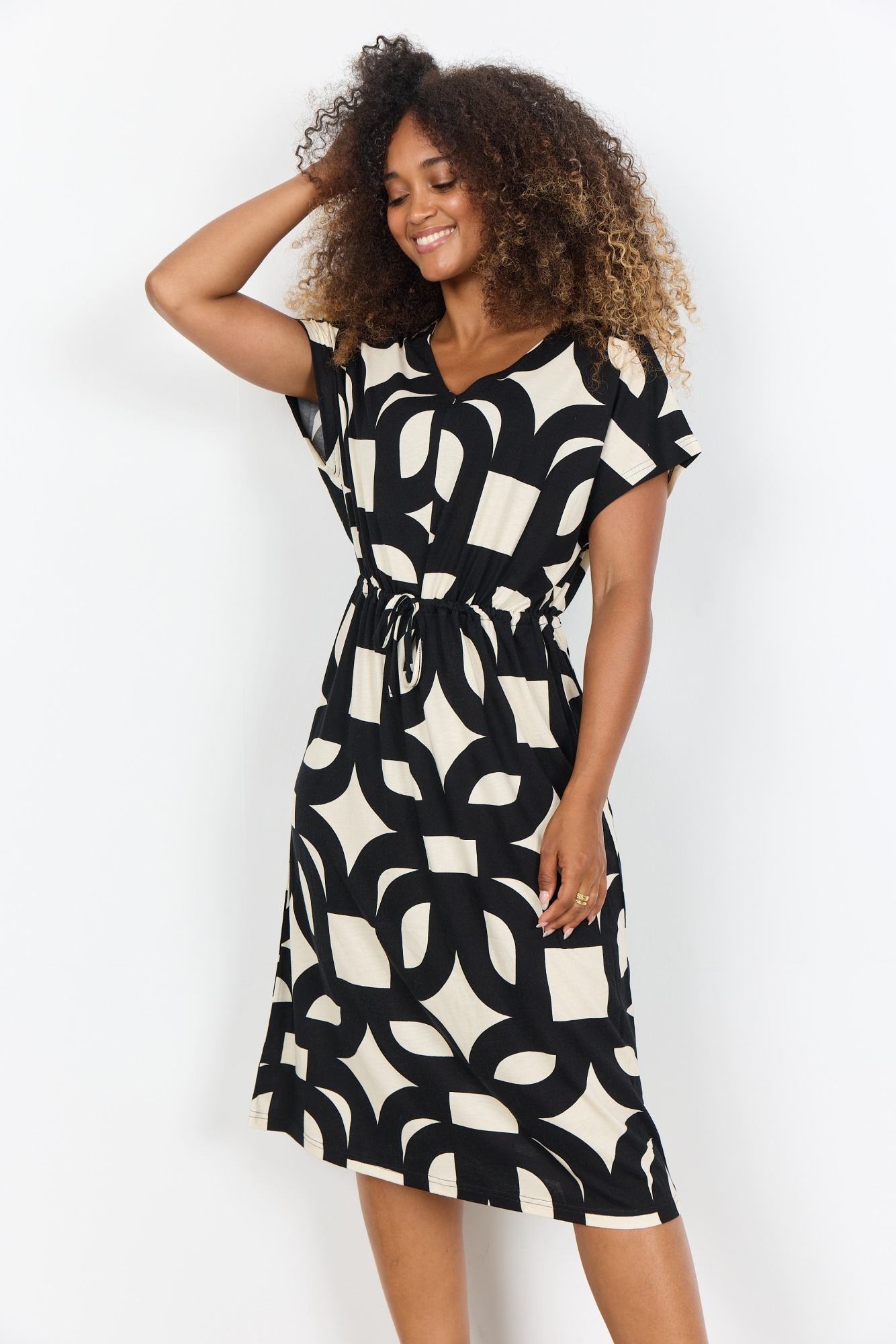 soyaconcept Robe imprimée »SC-FELICITY AOP 543« mélange de coton