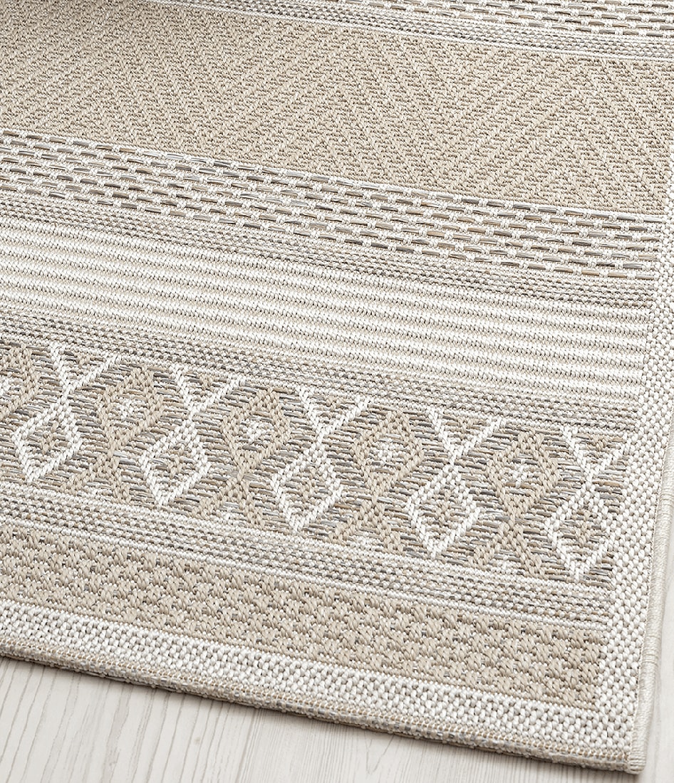 the carpet Tapis »Calgary« Rectangulaire 1 mm Höhe moderner robuster In und Outdoor Teppich