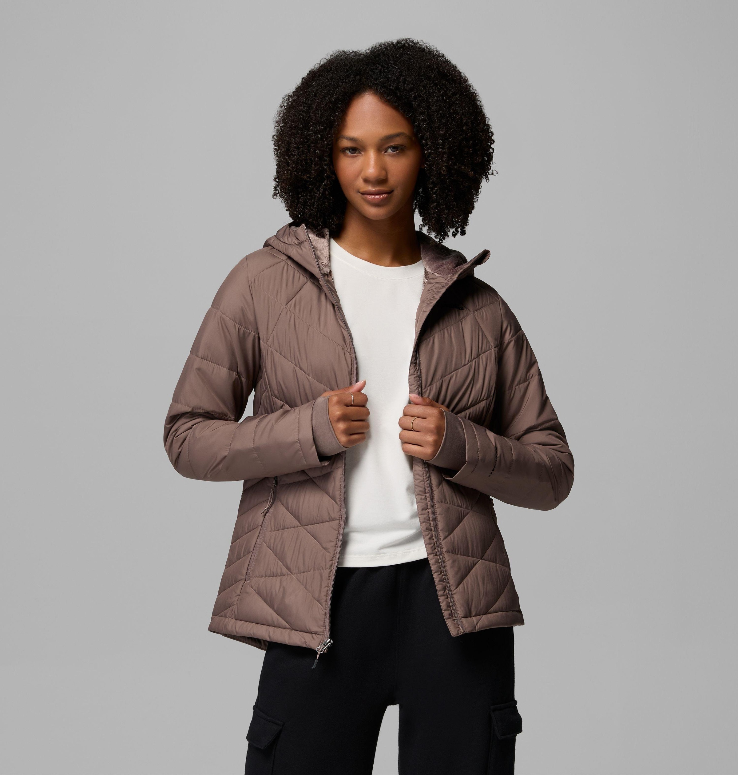 Columbia Steppjacke »Heavenly Hooded Jacket« mit Kapuze mit integrierter Thermotechnologie, wasserabweisend, windabweisend