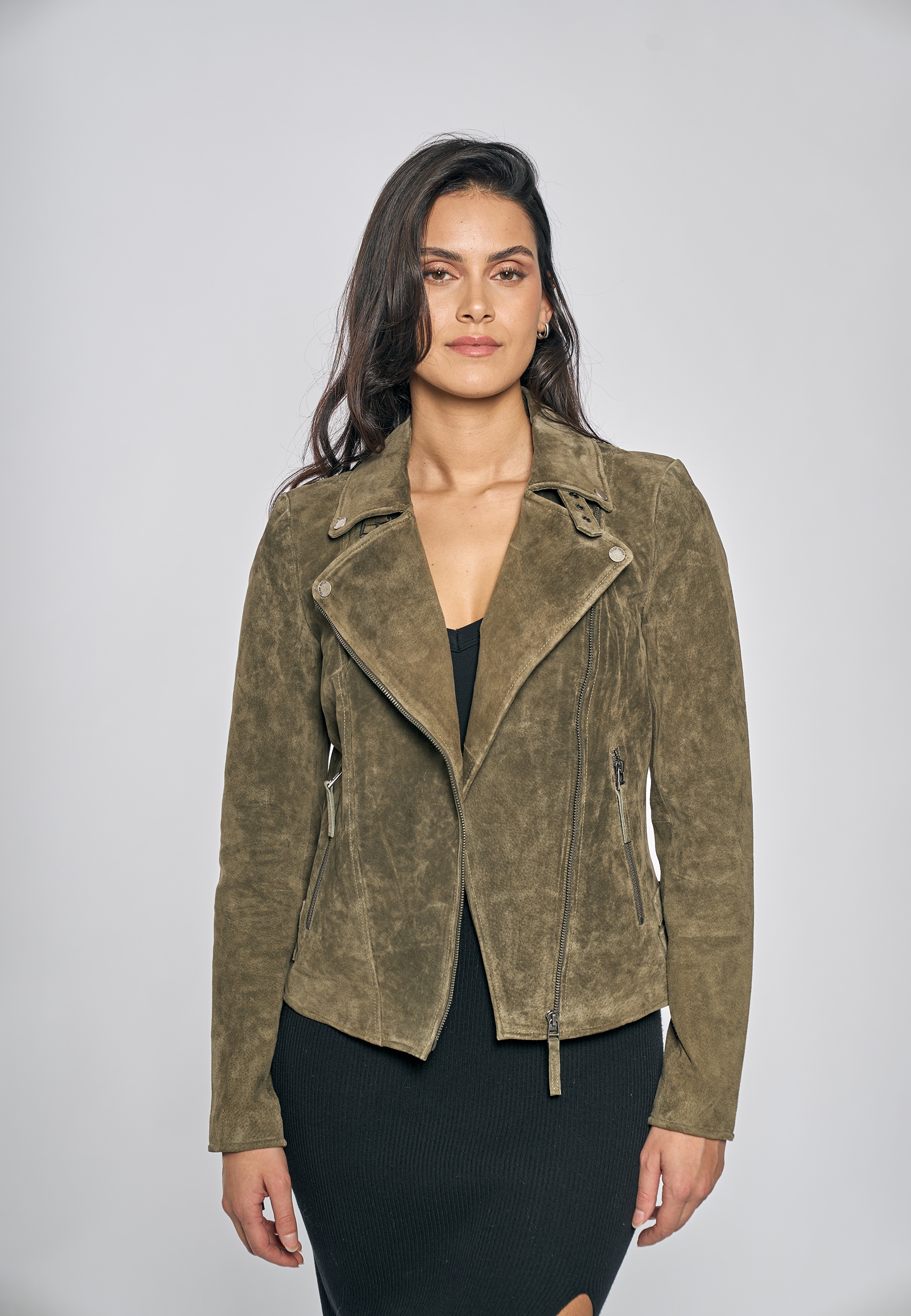 Freaky Nation Veste en cuir »Taxi Driver-FN«