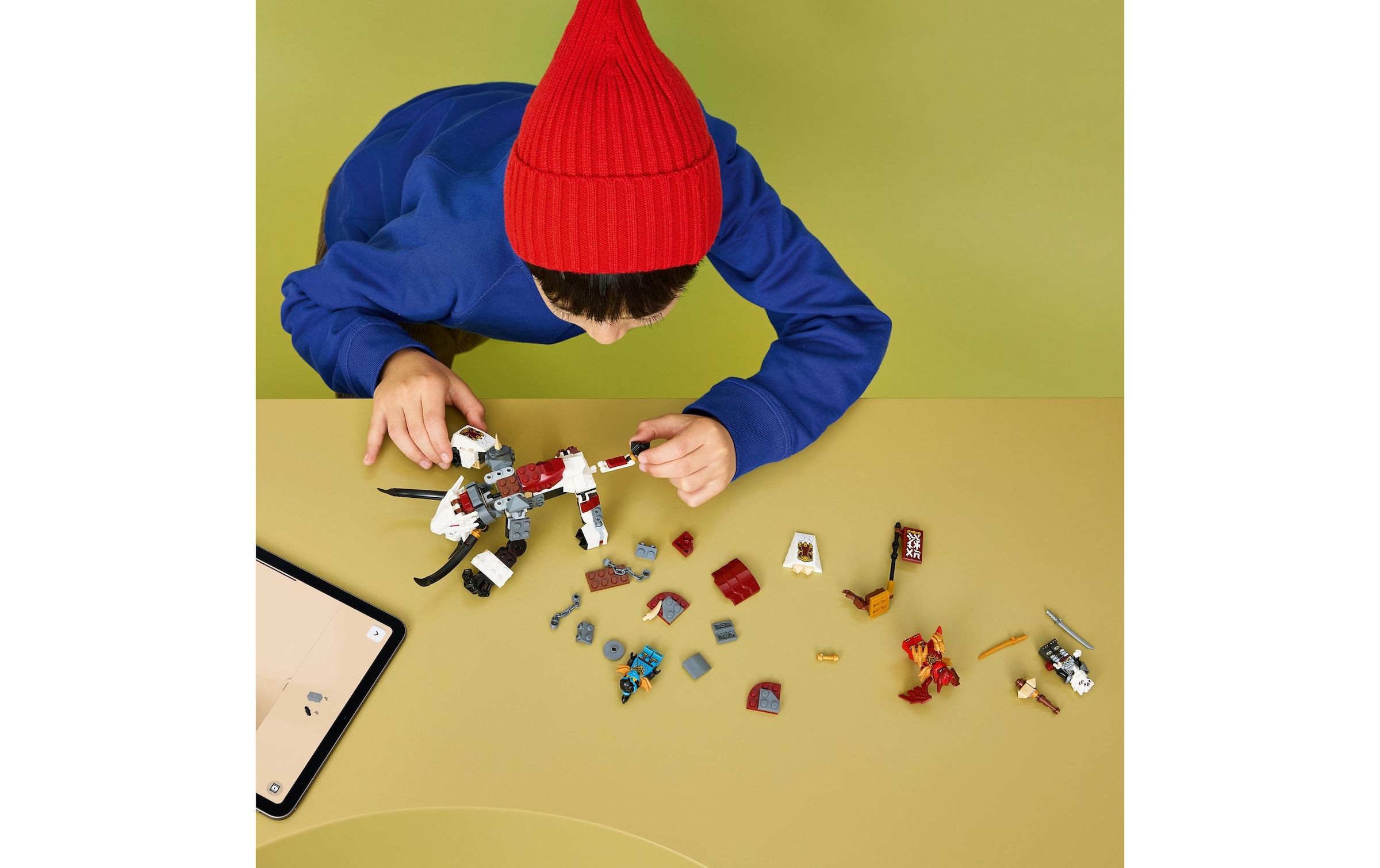 LEGO® Konstruktionsspielsteine »Zilvar auf seinem Drachentier Grimtak (71863), LEGO Ninjago« Made in Europe