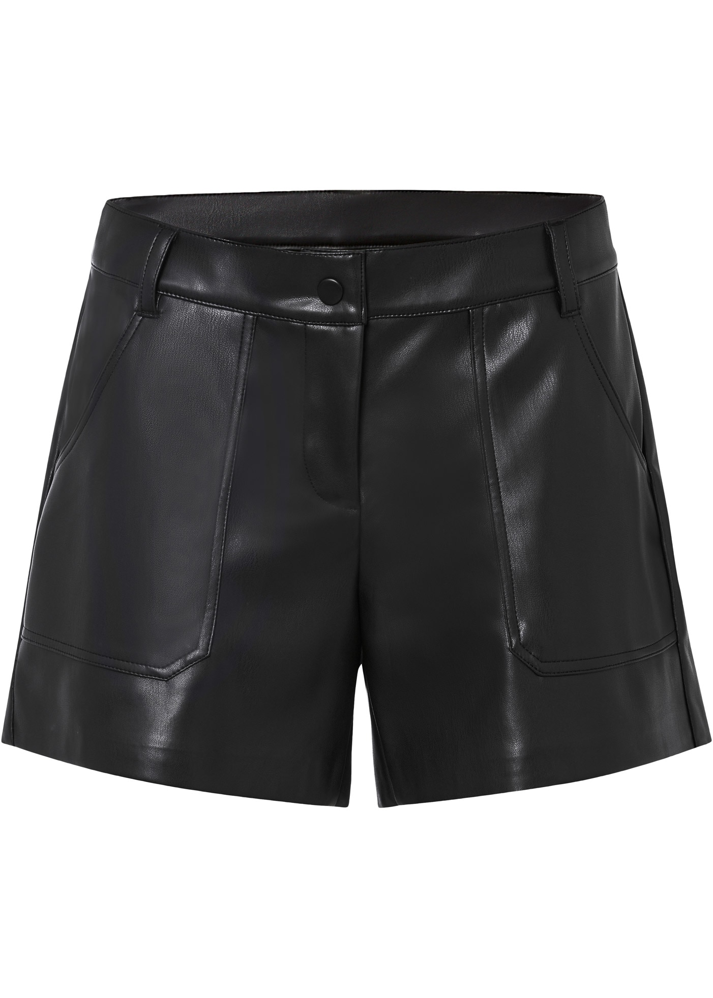 bonprix Short  Kurze Lederimitat-Shorts