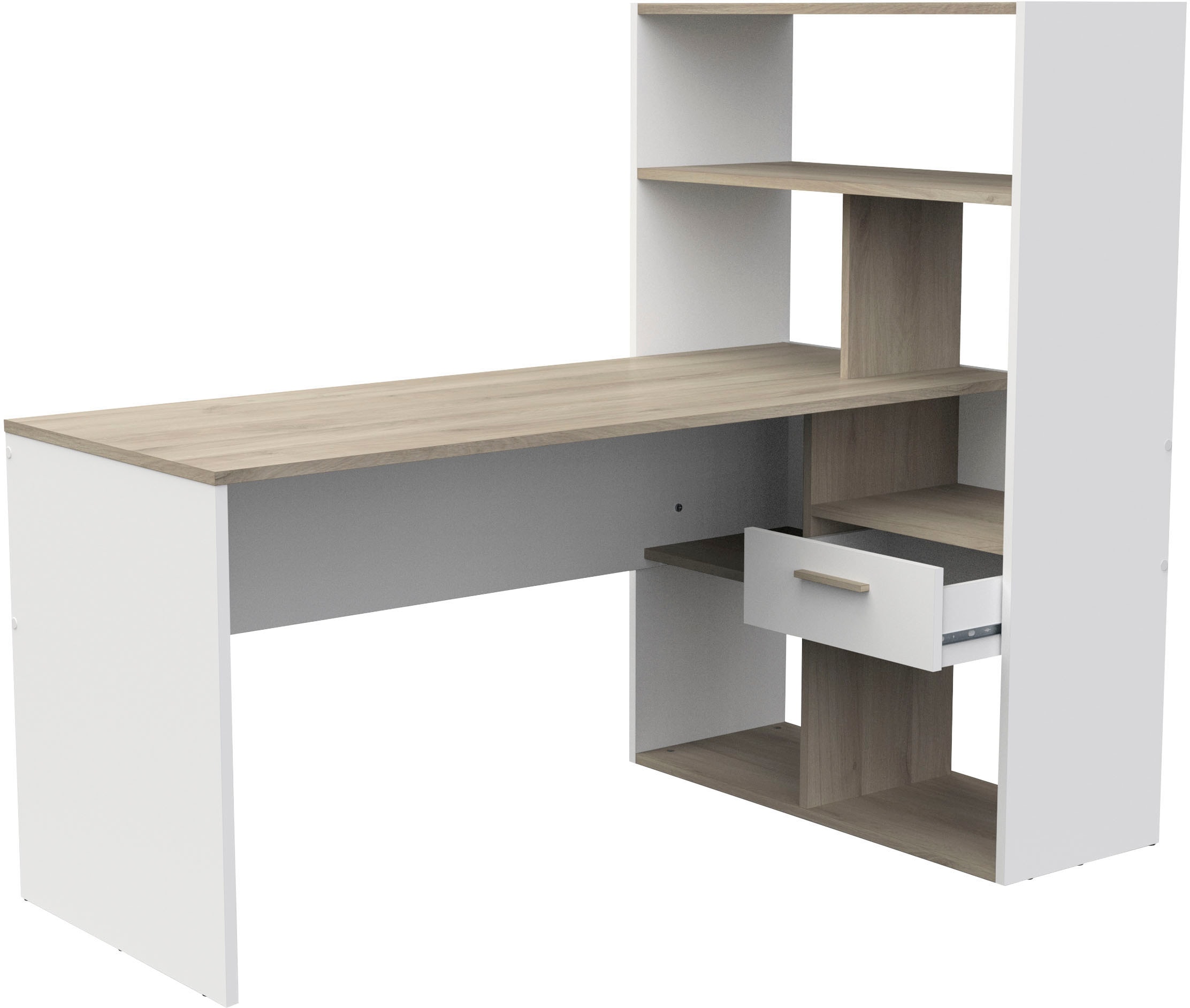 Demeyere GROUP Schreibtisch »Strate« Schreibtisch Regal 1 Schublade