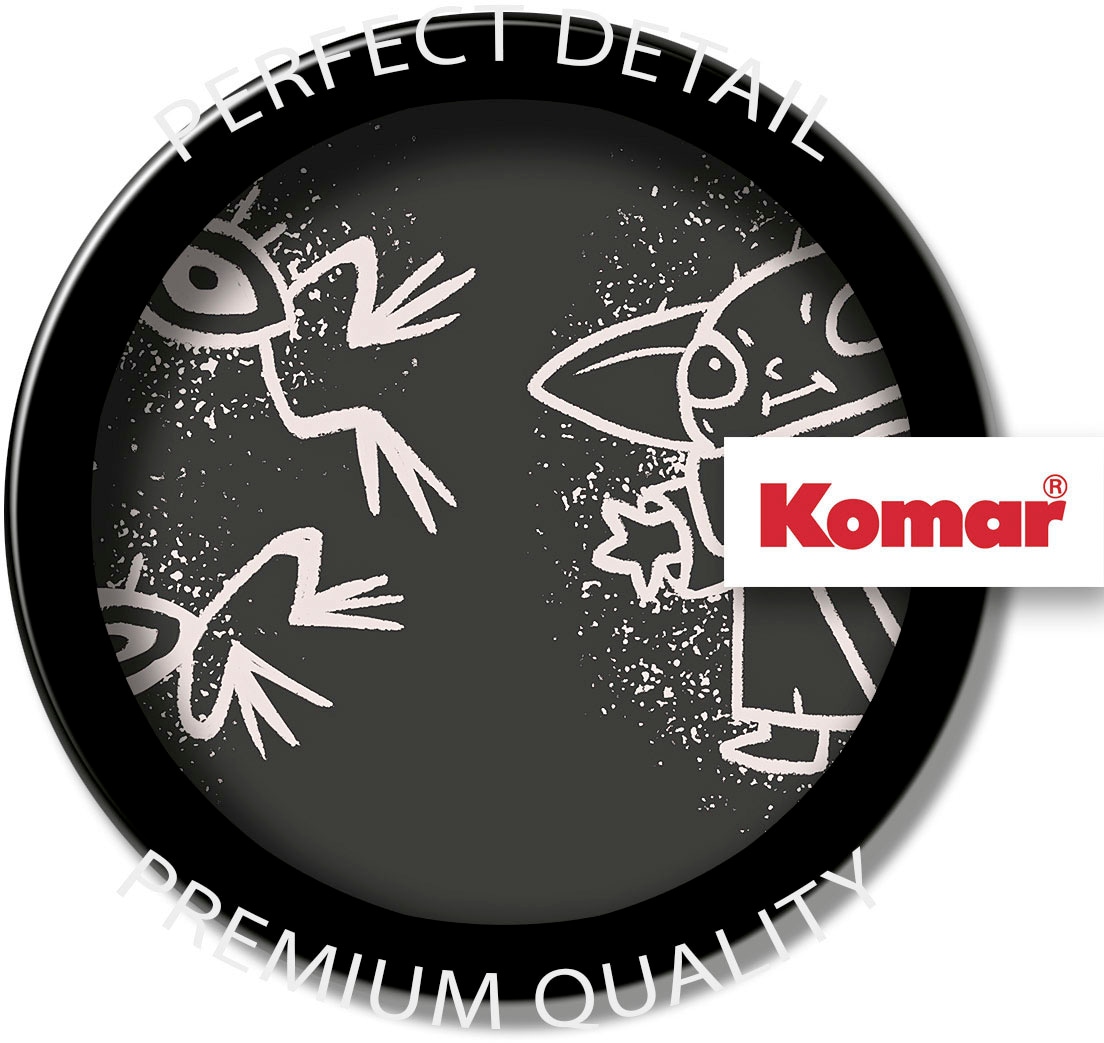 Komar Leinwandbild »The Mandalorian Grogu Snackin' - Grösse 40 x 30 cm« Disney 40 x 30 cm (Breite x Höhe), 1 Stk. tlg. Keilrahmenbild mit Echtholzrahmen, Kinderzimmer