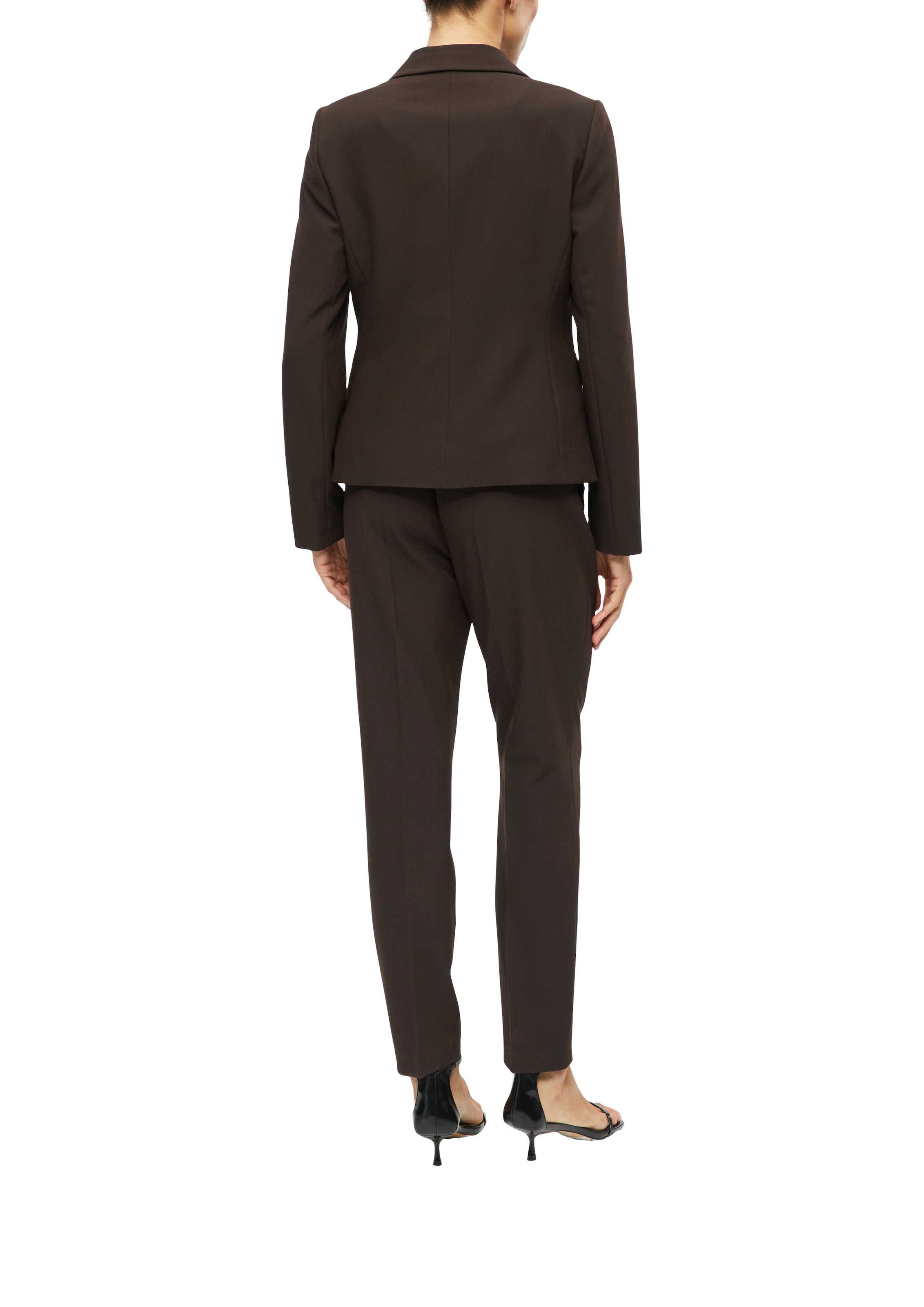 s.Oliver BLACK LABEL Blazer chemisier avec col revers et fermeture à 2 boutons
