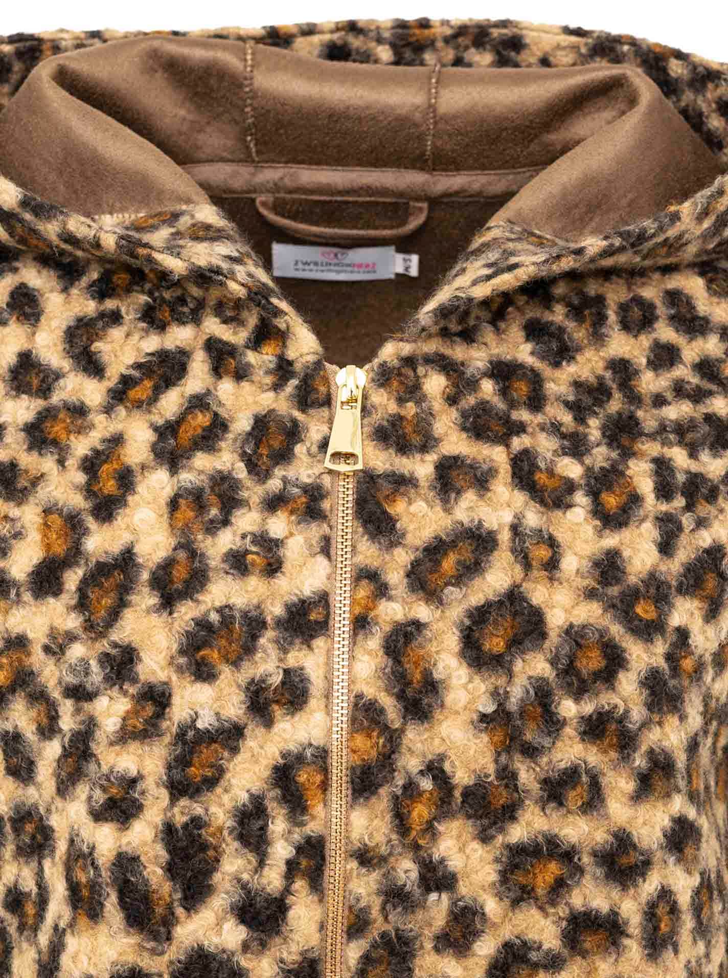 Zwillingsherz Veste courte »"Fur"« Kapuze, Reissverschluss, Seitliche Taschen