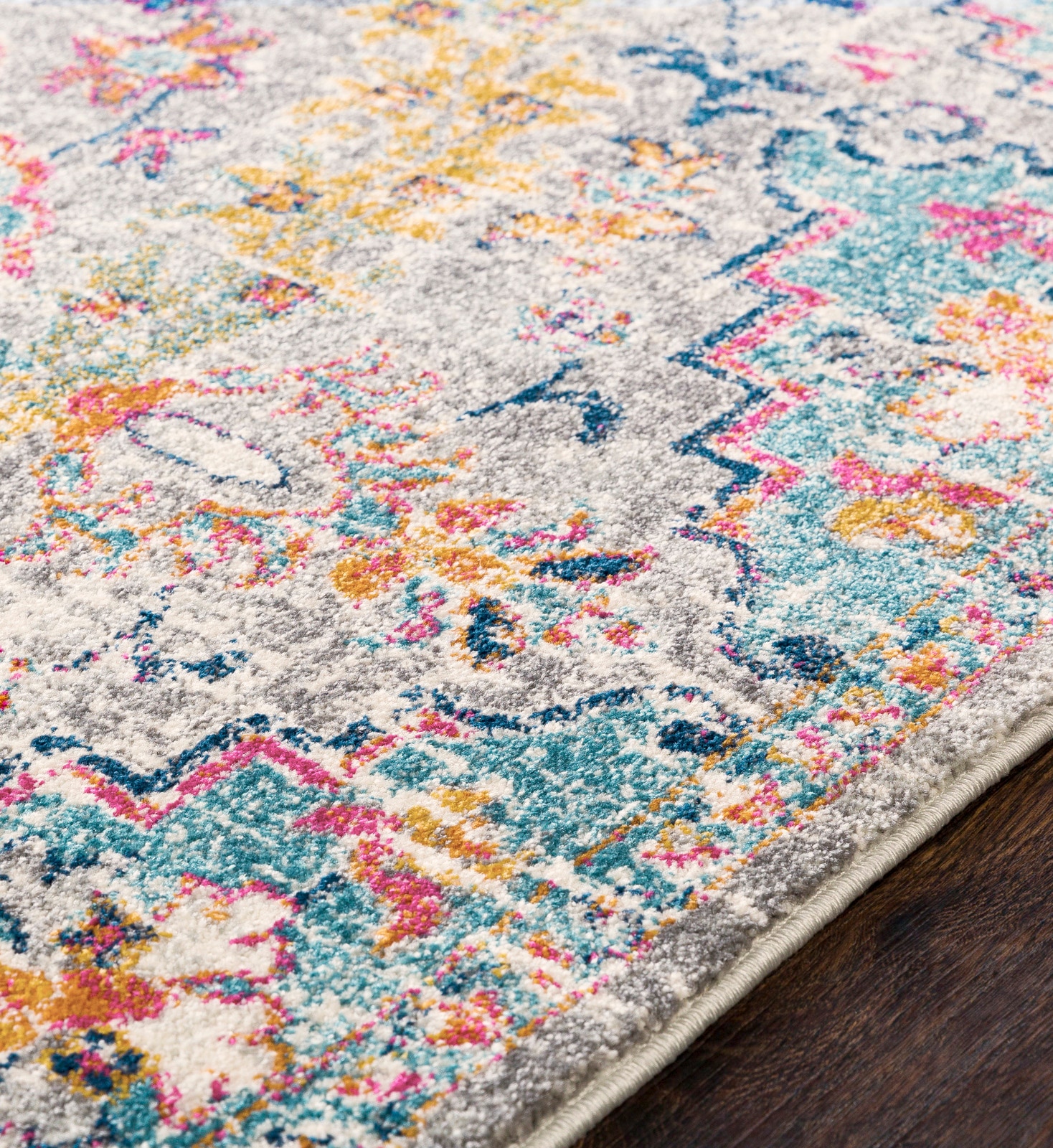 Livabliss Teppich »MUNICH« rechteckig 11 mm Höhe Vintage Orientteppich, Kurzflor Boho Wohnzimmerteppich, Läufer