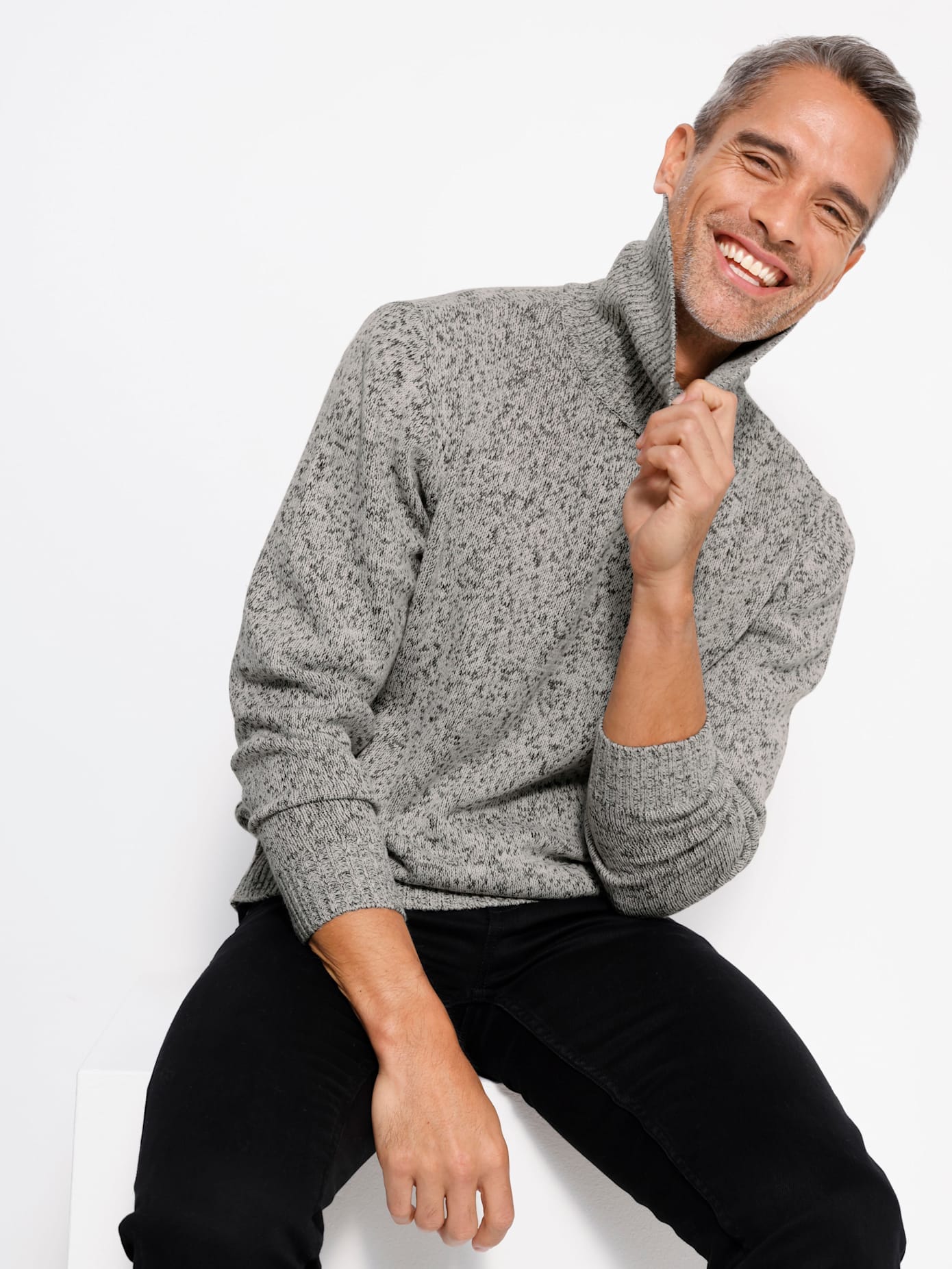 Classic Pull à col roulé »Rollkragen-Pullover«