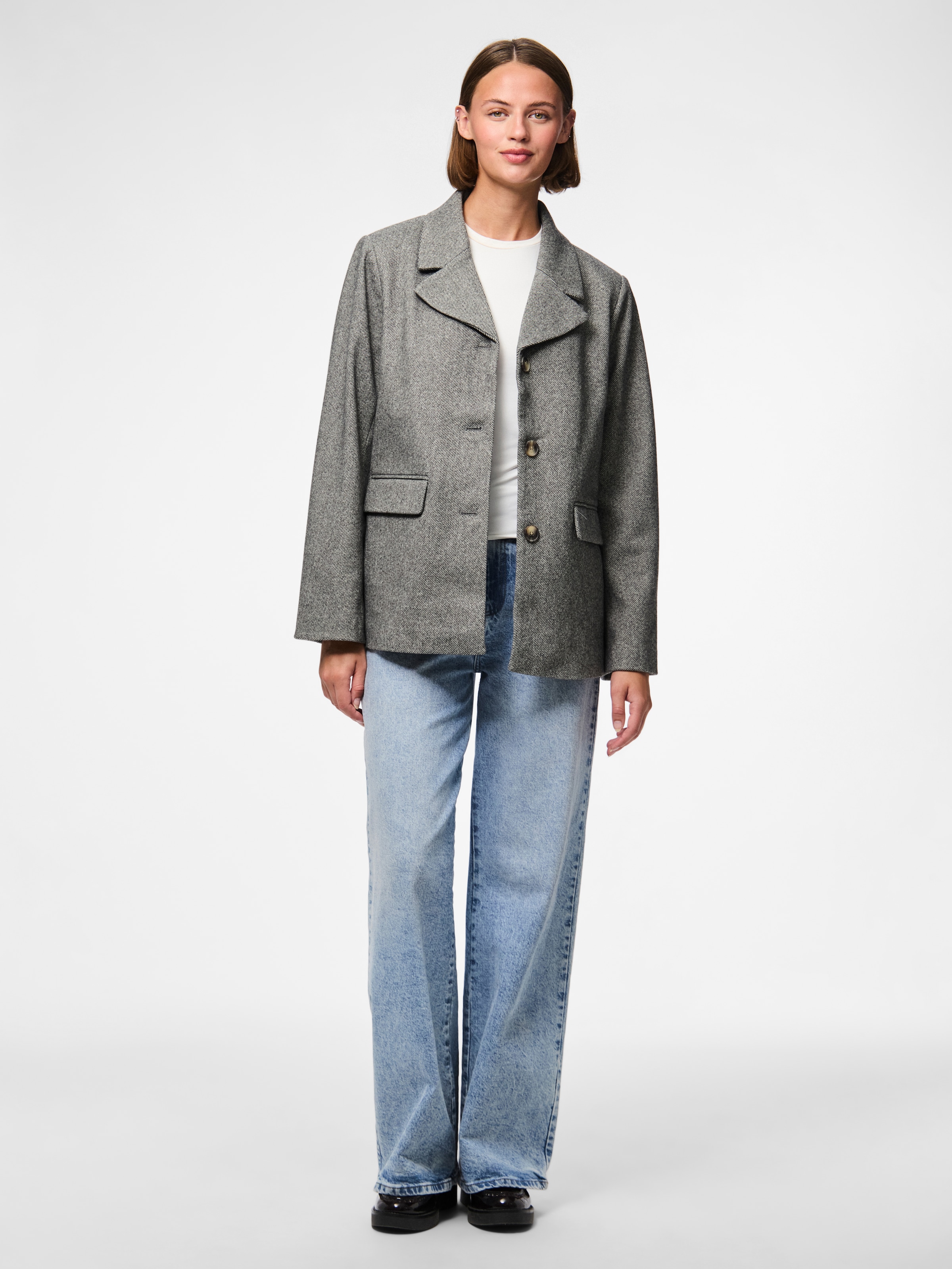 pieces Veste chemise »PCBIANCA LS BLAZER JACKET NOOS«