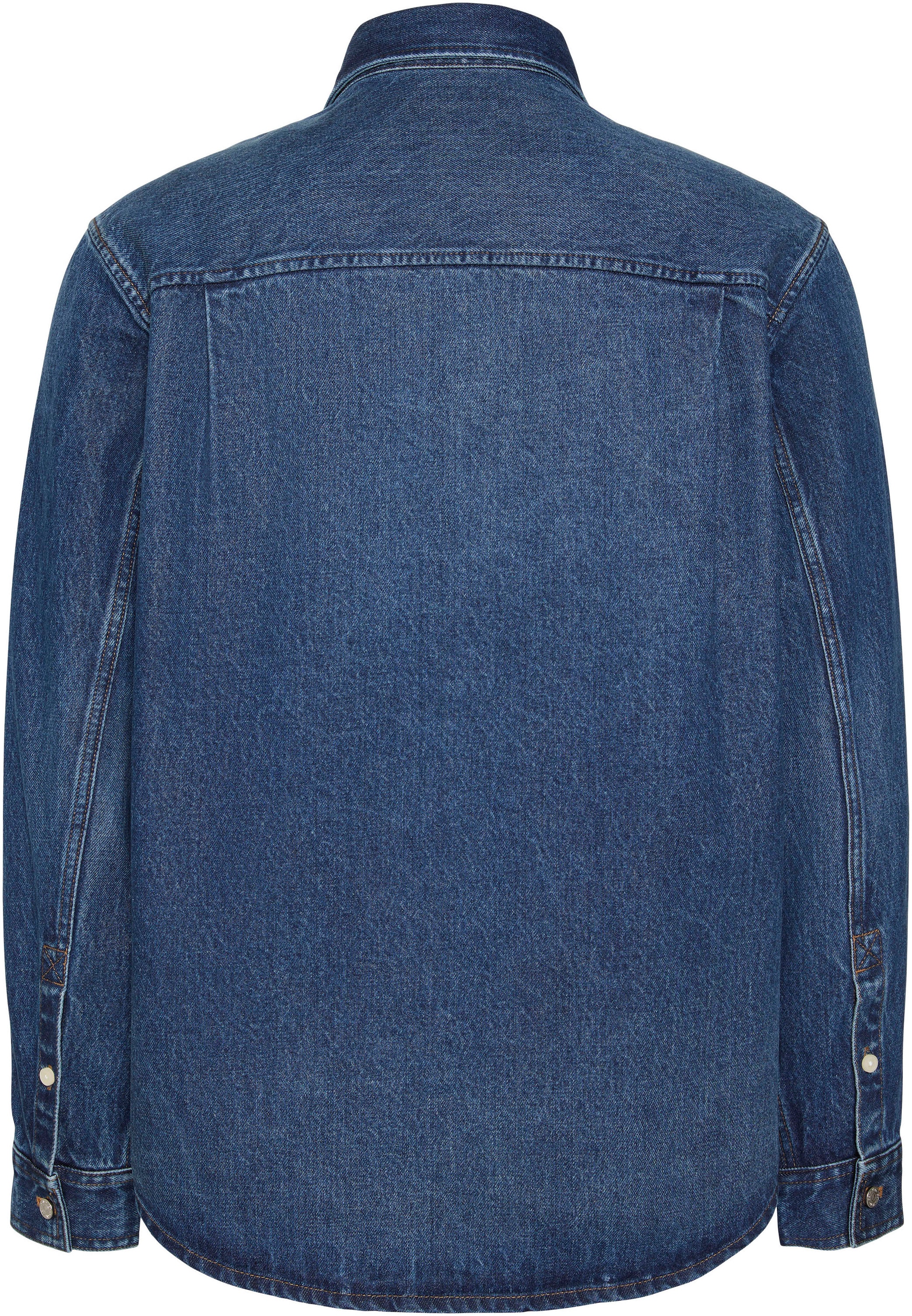 Calvin Klein Jeans Jeanshemd »90S HORIZON OVERSHIRT« Regular fit mit aufgesetzten Brusttaschen