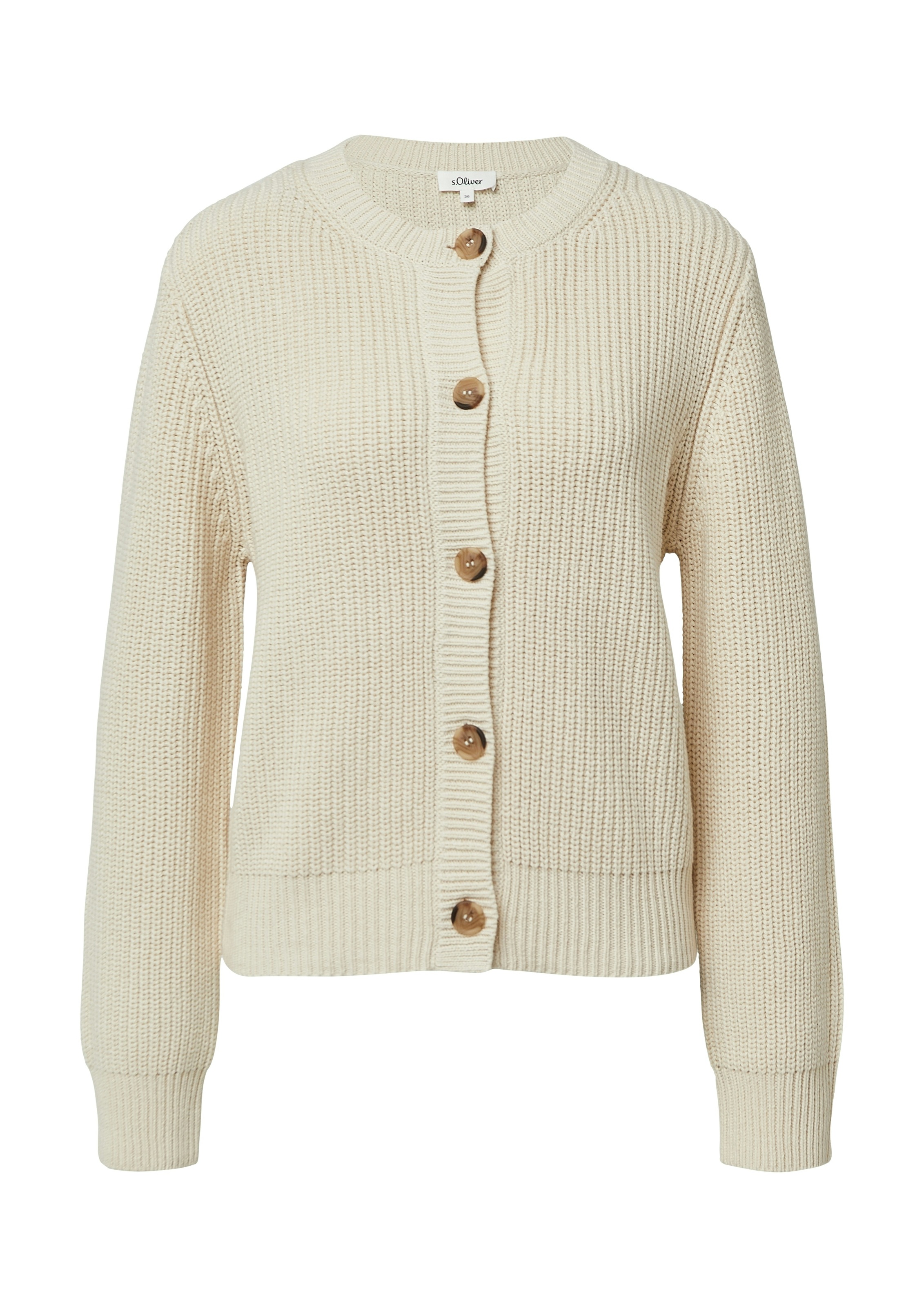 s.Oliver Veste en tricot avec structure