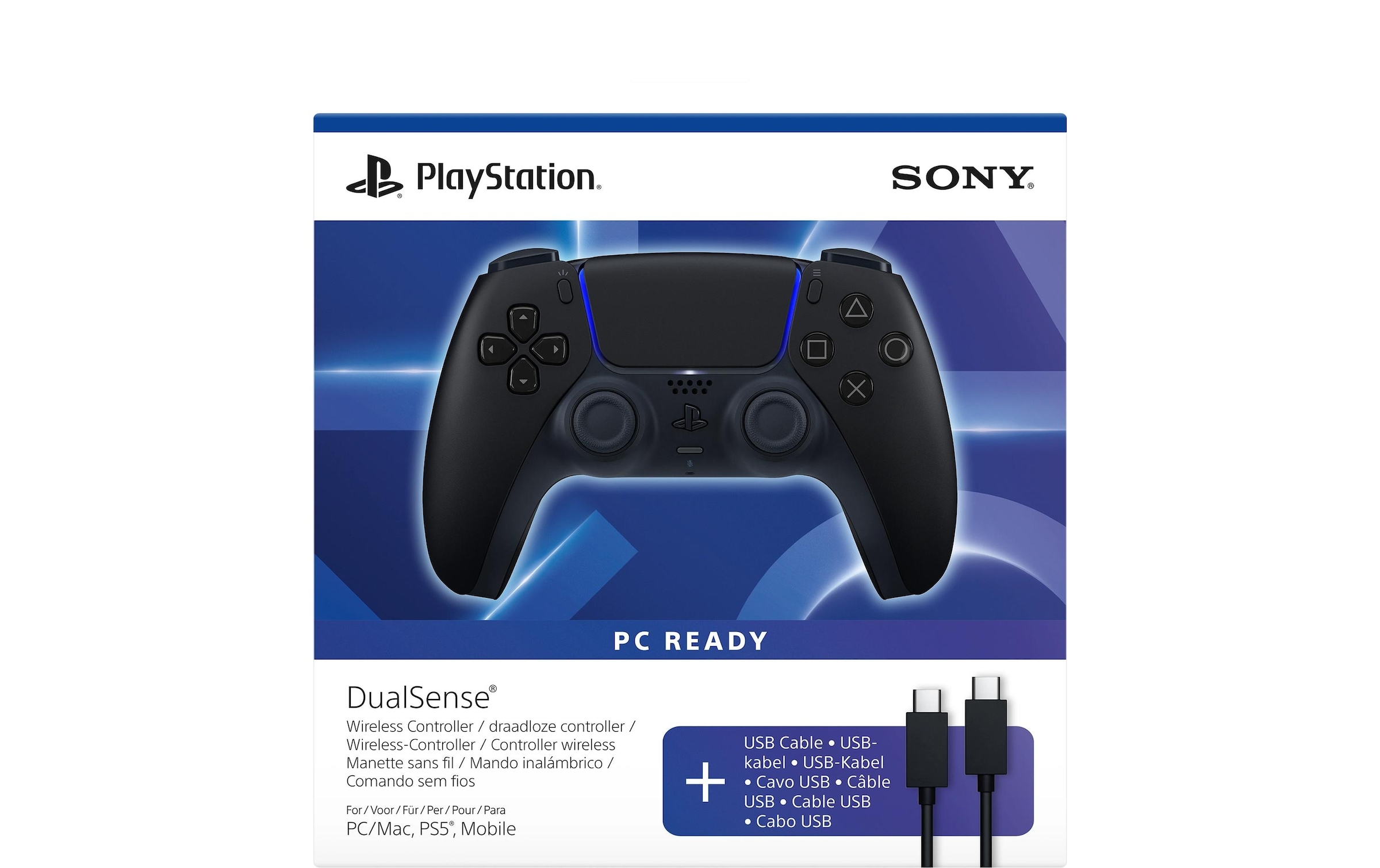 Sony Controller »DualSense Wireless-Controller + USB-Kabel für PC«