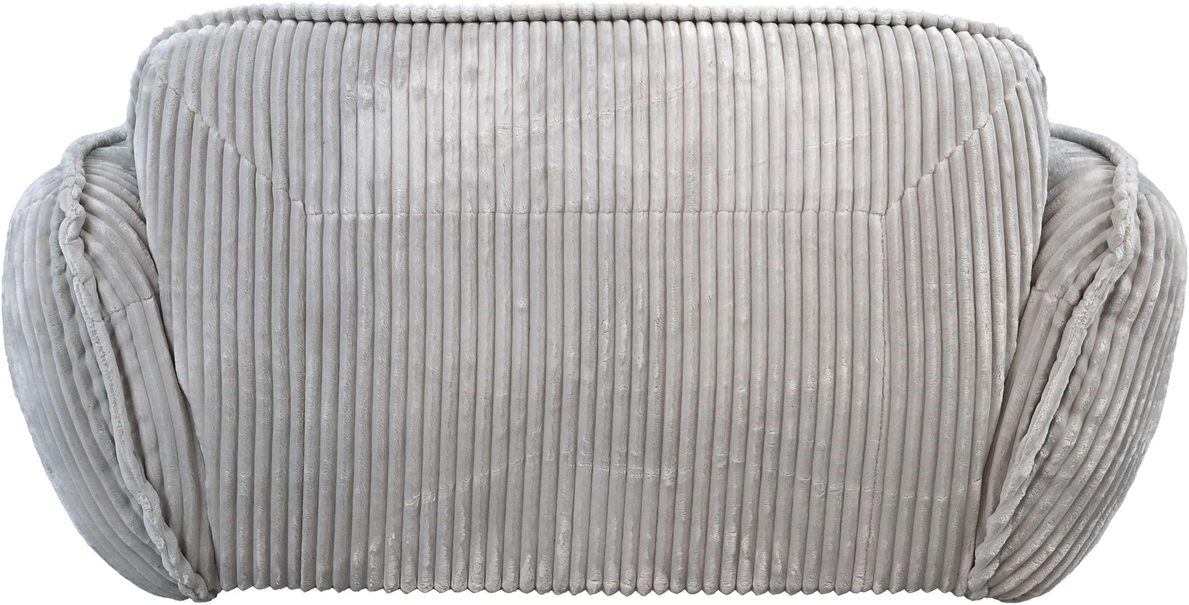 TRENDMANUFAKTUR Chaise longue »Be Fluffy, mit Rundumbezug, Loveseat mit moderner breiter Kedernaht« avec confort d'assise doux, en velours côtelé large de haute qualité au toucher doux